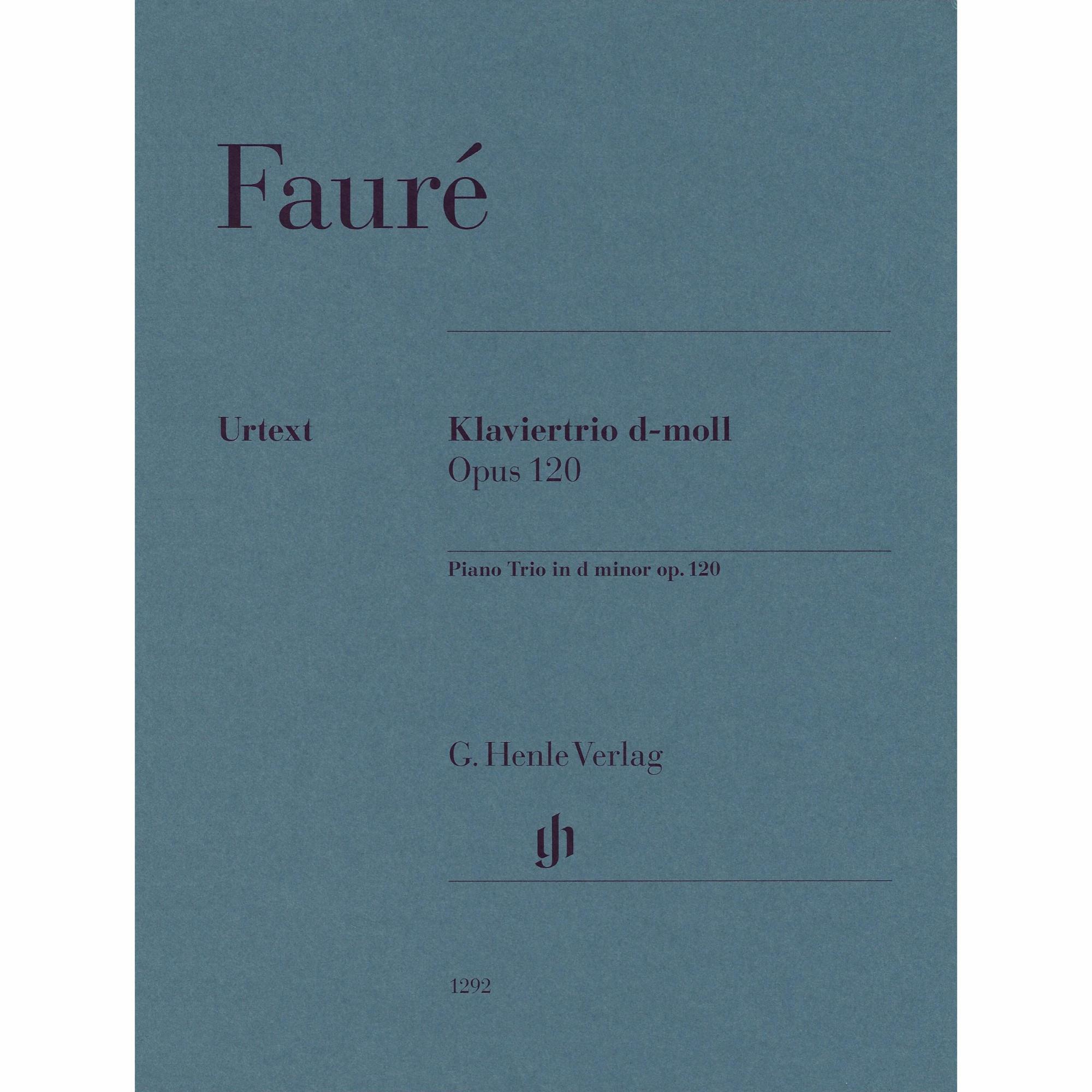 Faure -- Piano Trio in D Minor, Op. 120