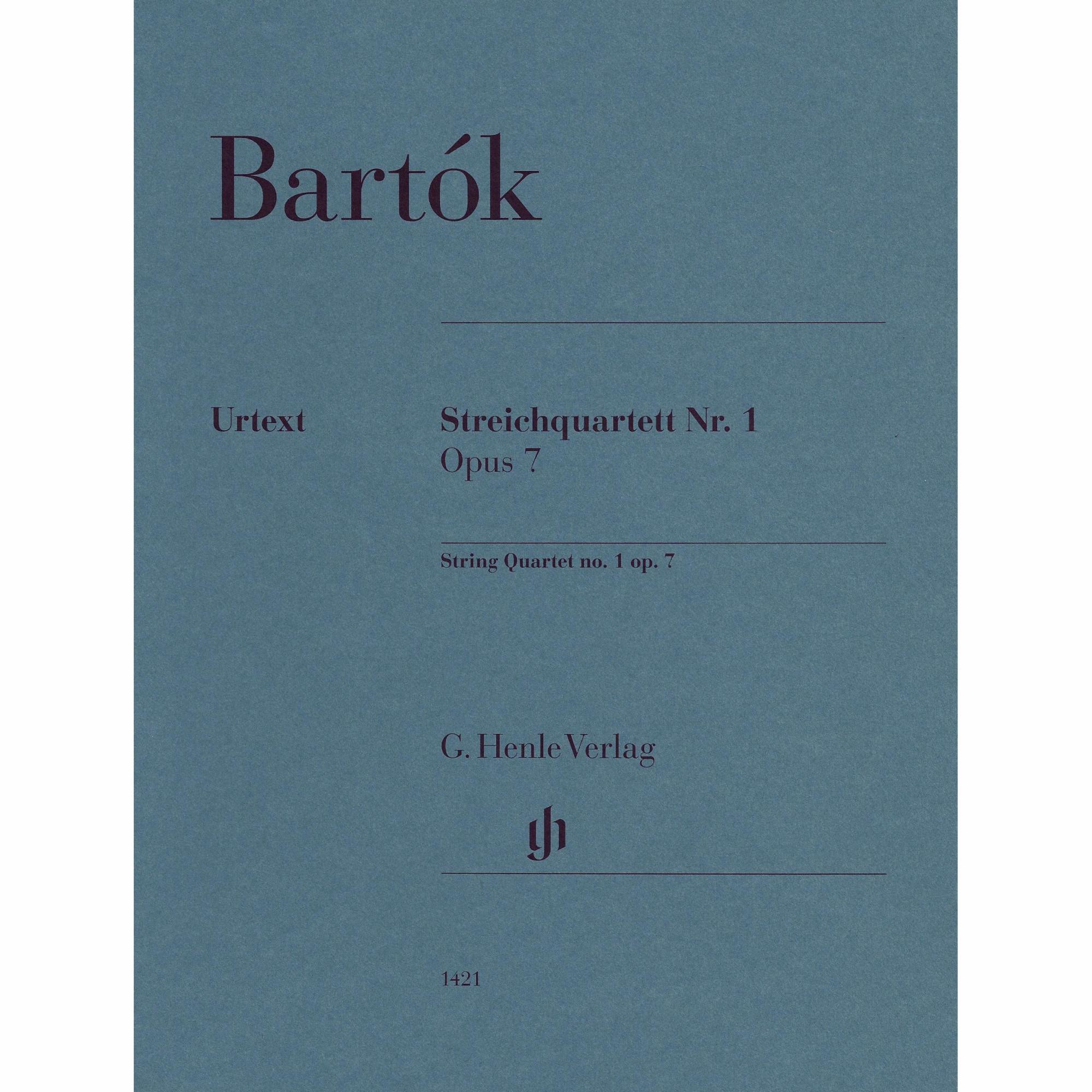 Bartok -- String Quartet No. 1, Op. 7