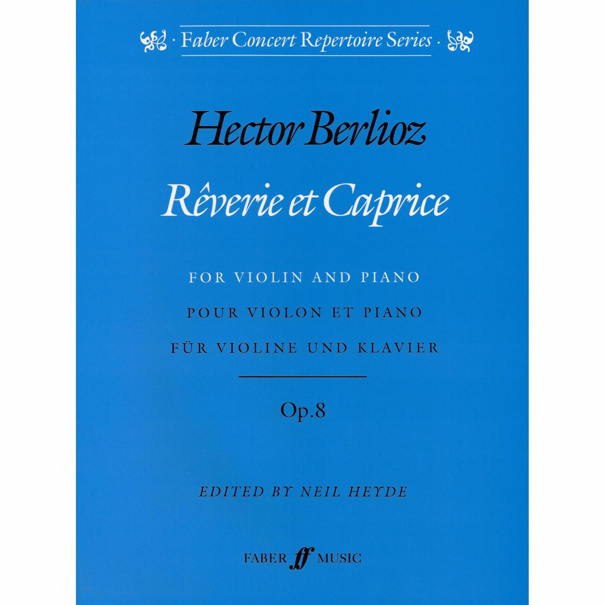 Berlioz -- Reverie et Caprice, Op. 8 for Violin and Piano