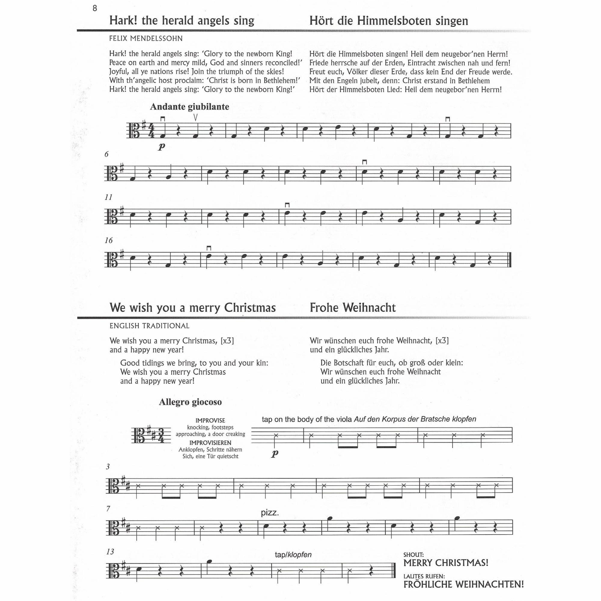 Sample: Beginning Viola Part (Pg. 8)