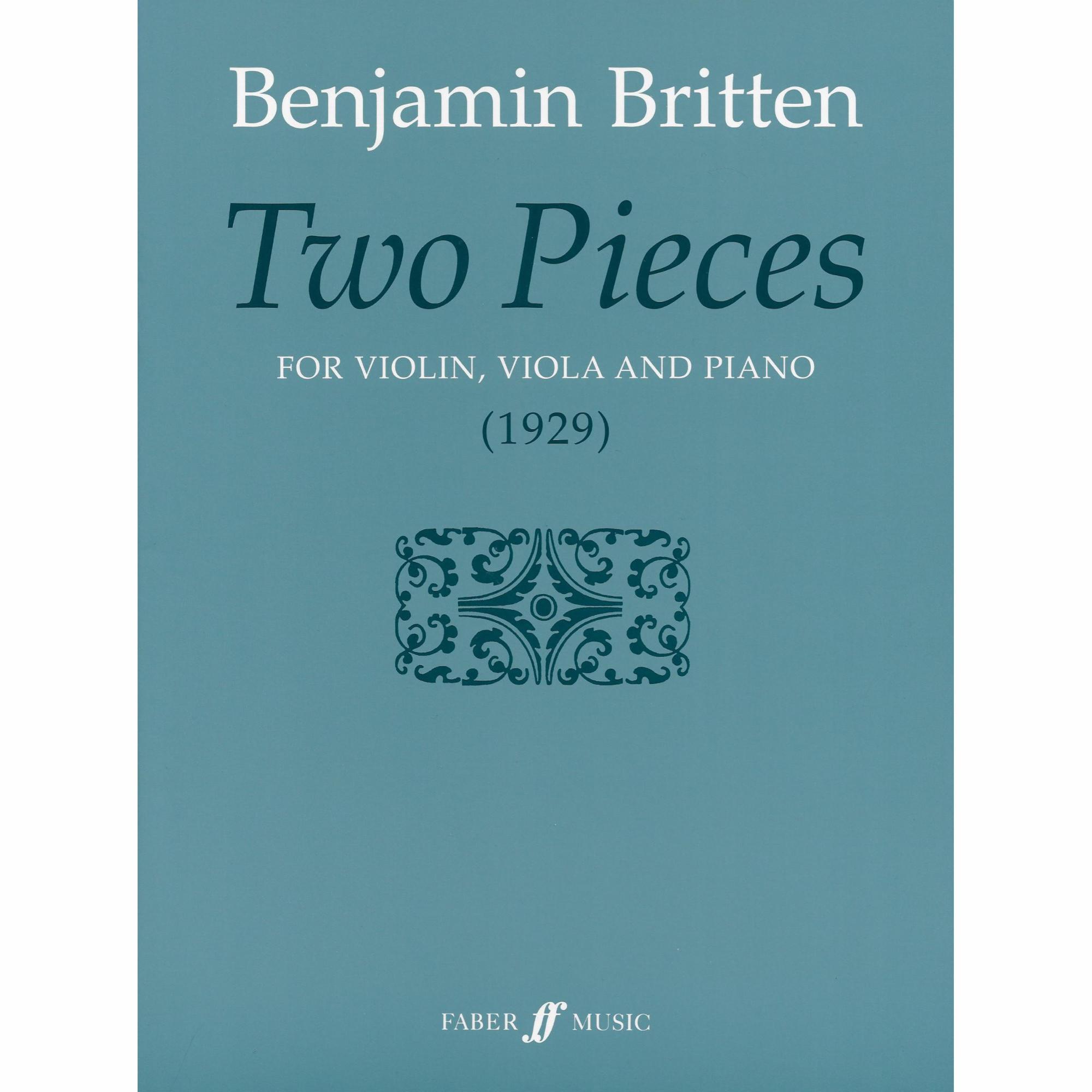 Britten -- Two Pieces for Violin, Viola, and Piano