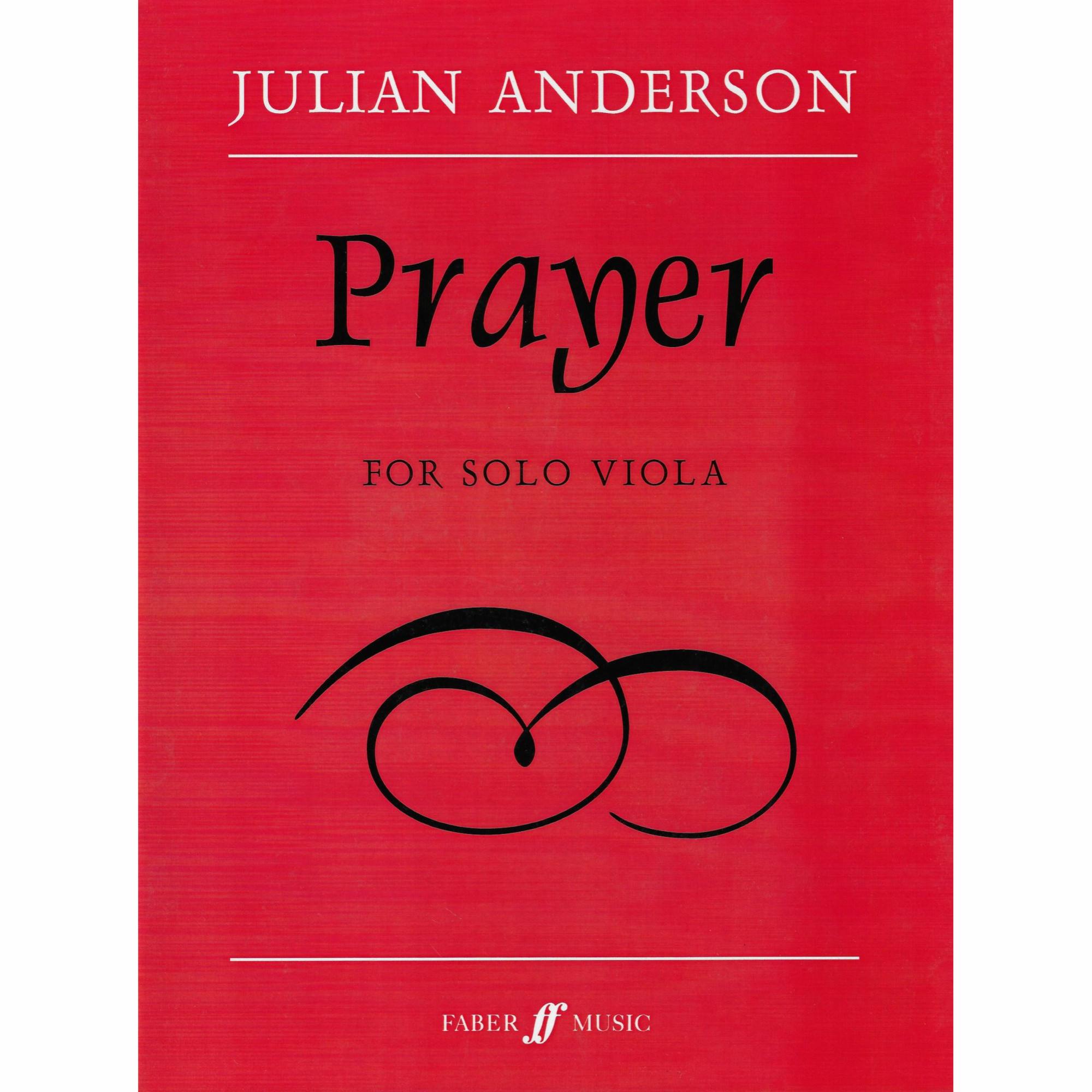 Anderson -- Prayer for Solo Viola