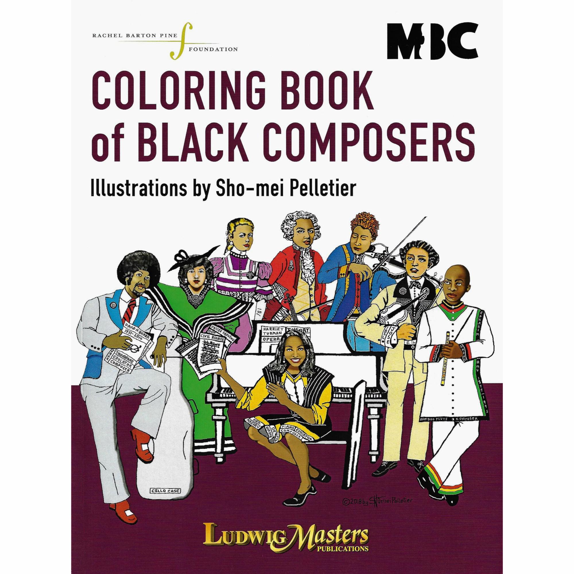 Coloring Book of Black Composers