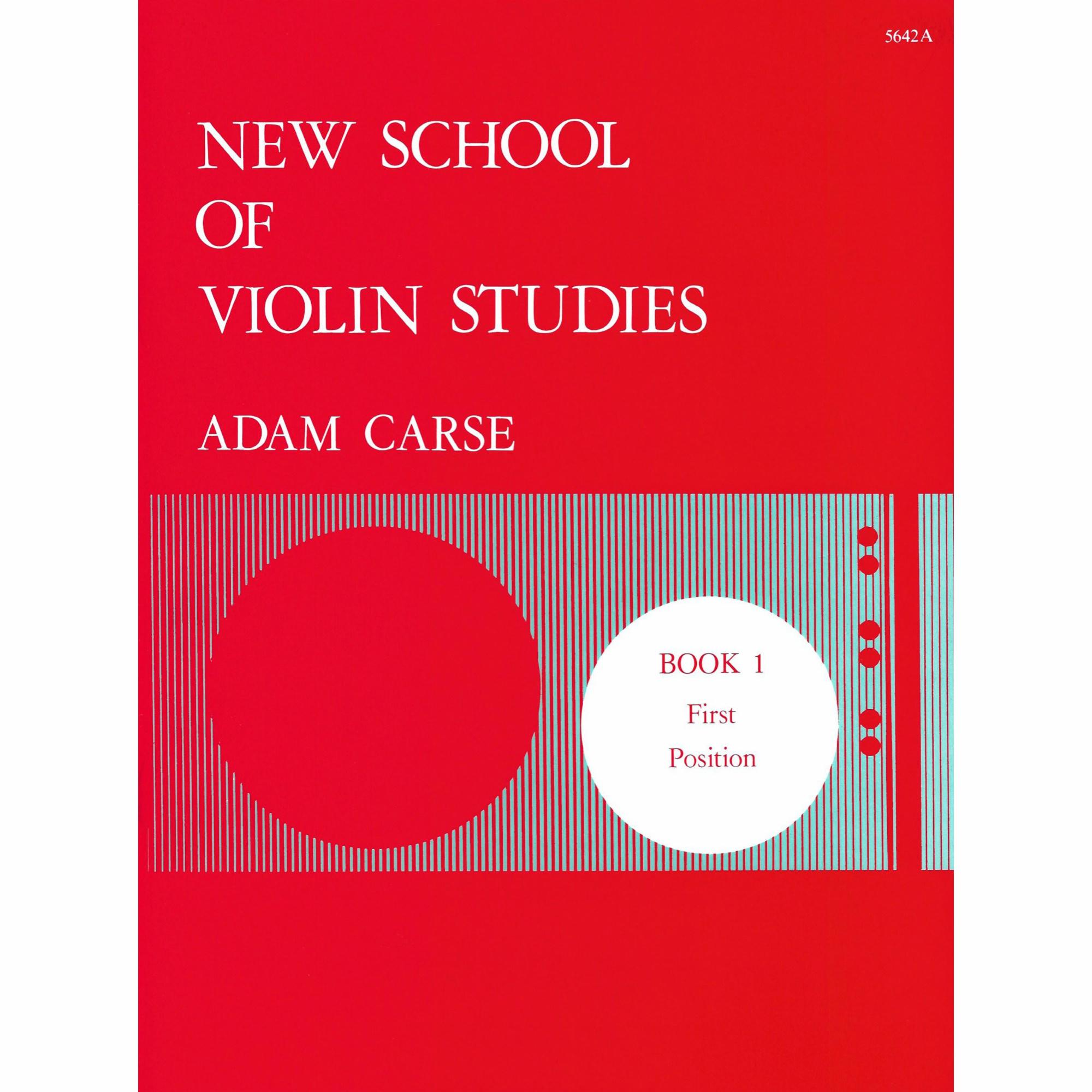 Carse -- New School of Violin Studies, Books 1-5