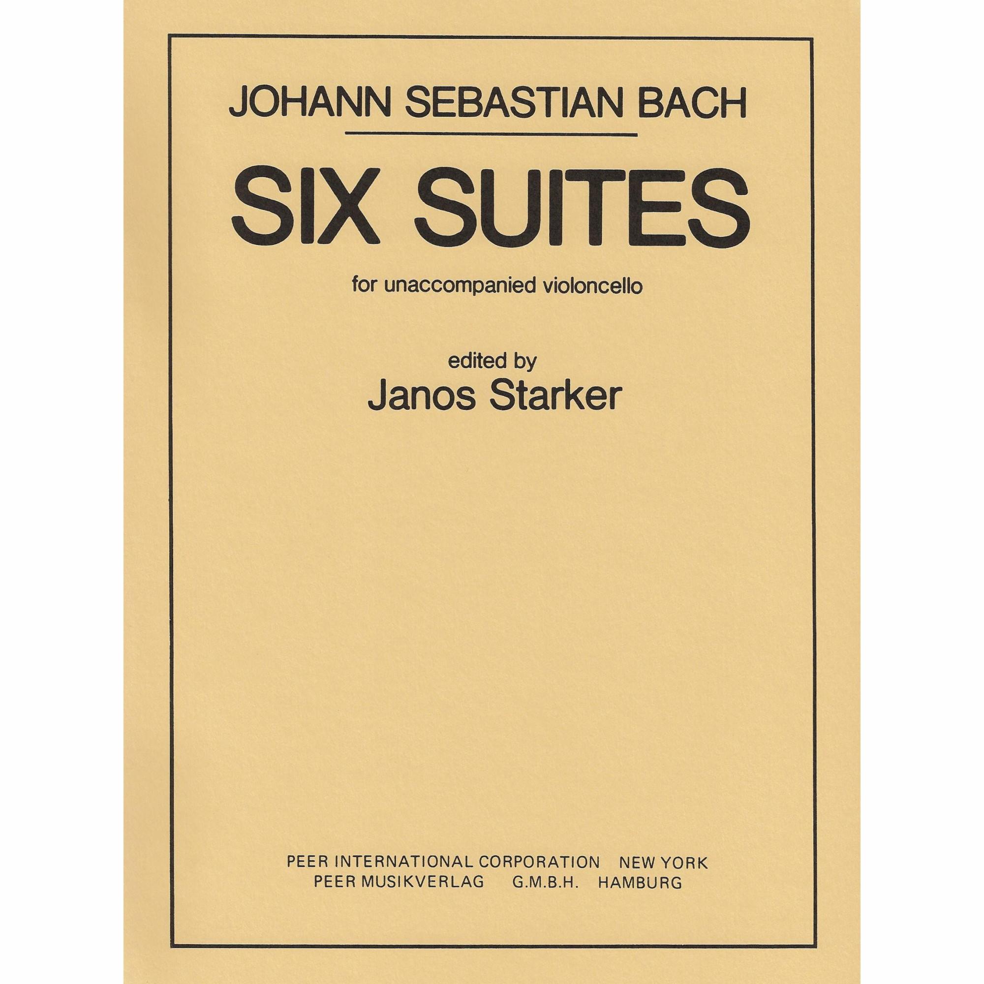 Bach -- Six Suites for Solo Cello