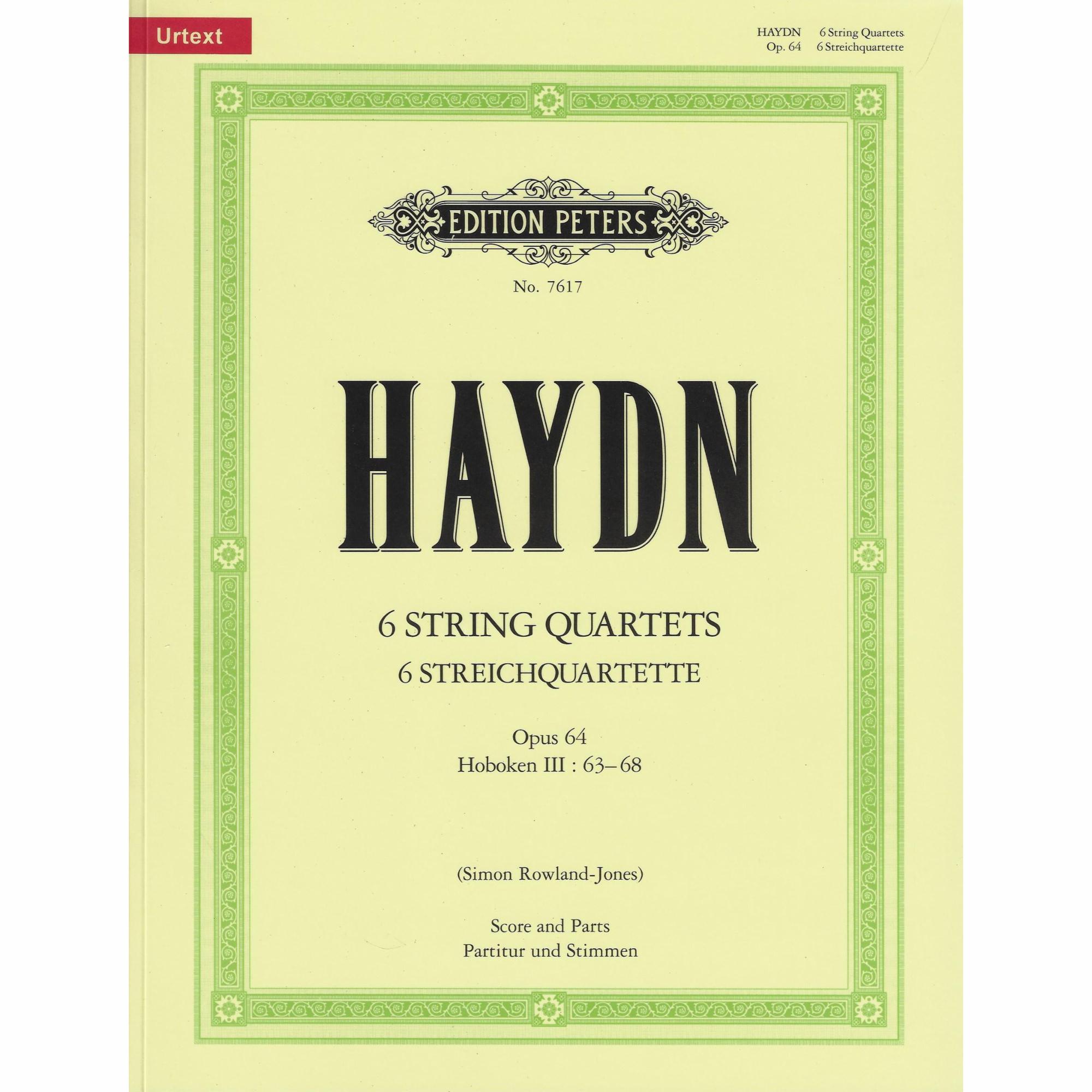 Haydn -- 6 String Quartets, Op. 64