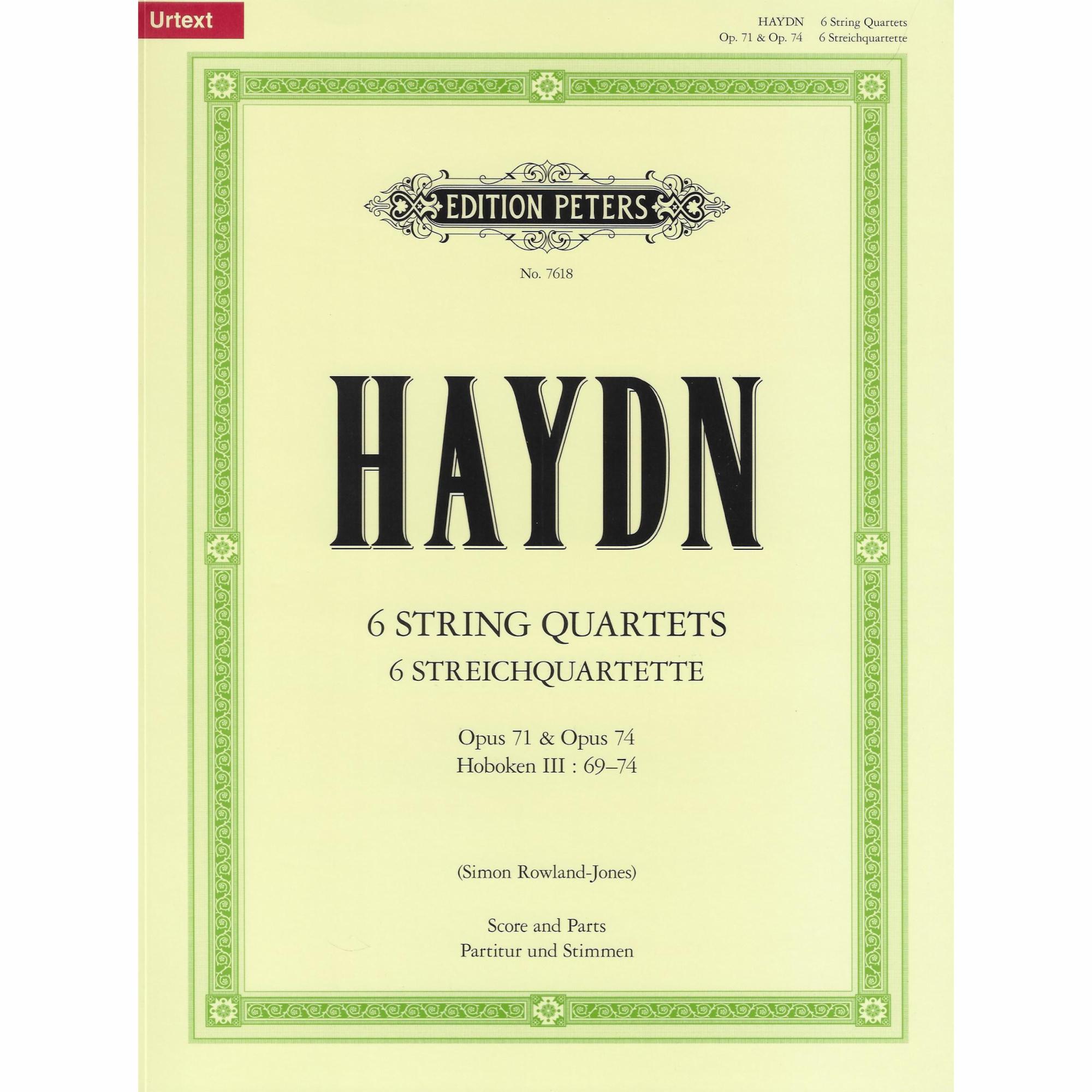 Haydn -- 6 String Quartets, Opp. 71 & 74