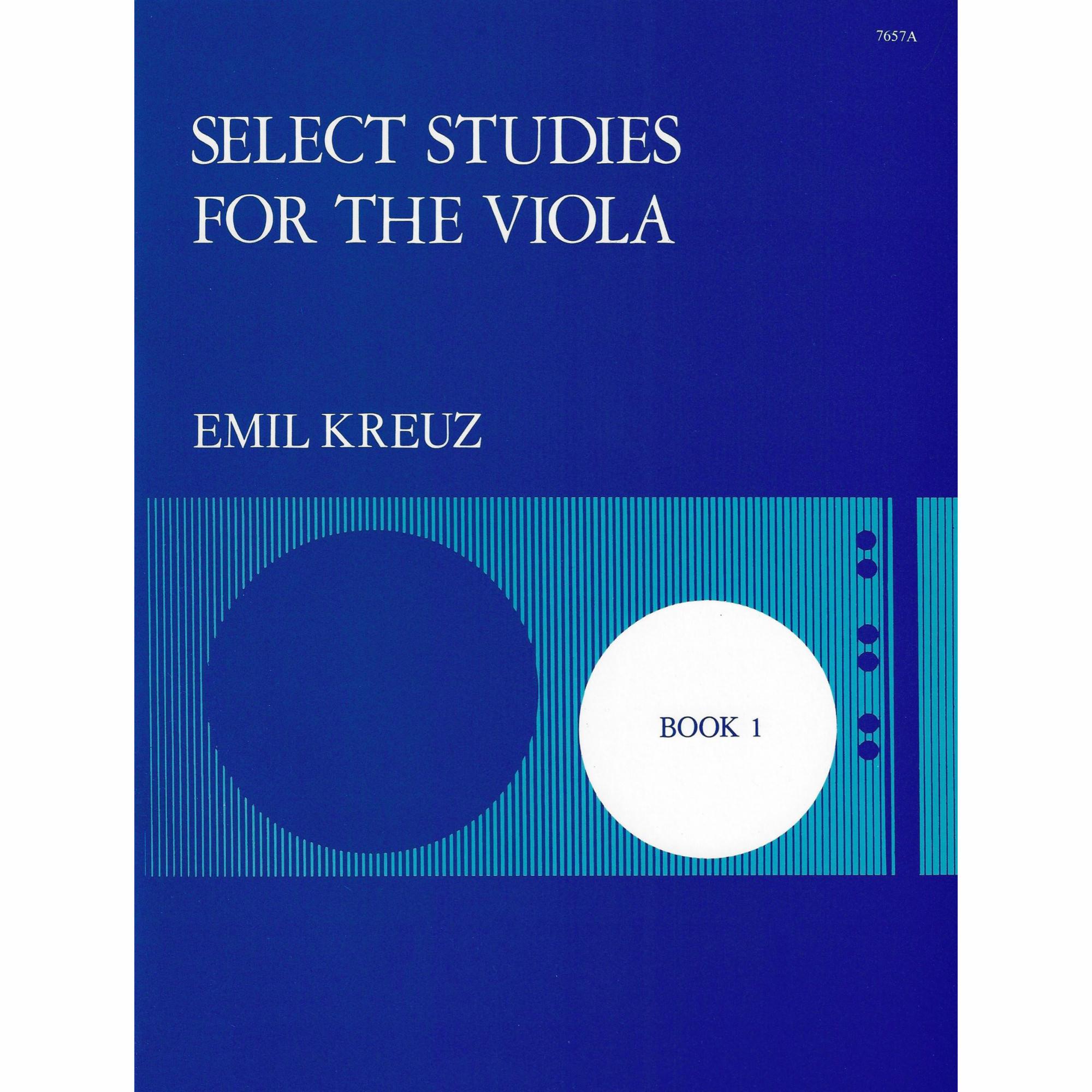 Kreuz -- Select Studies for the Viola, Books 1-4