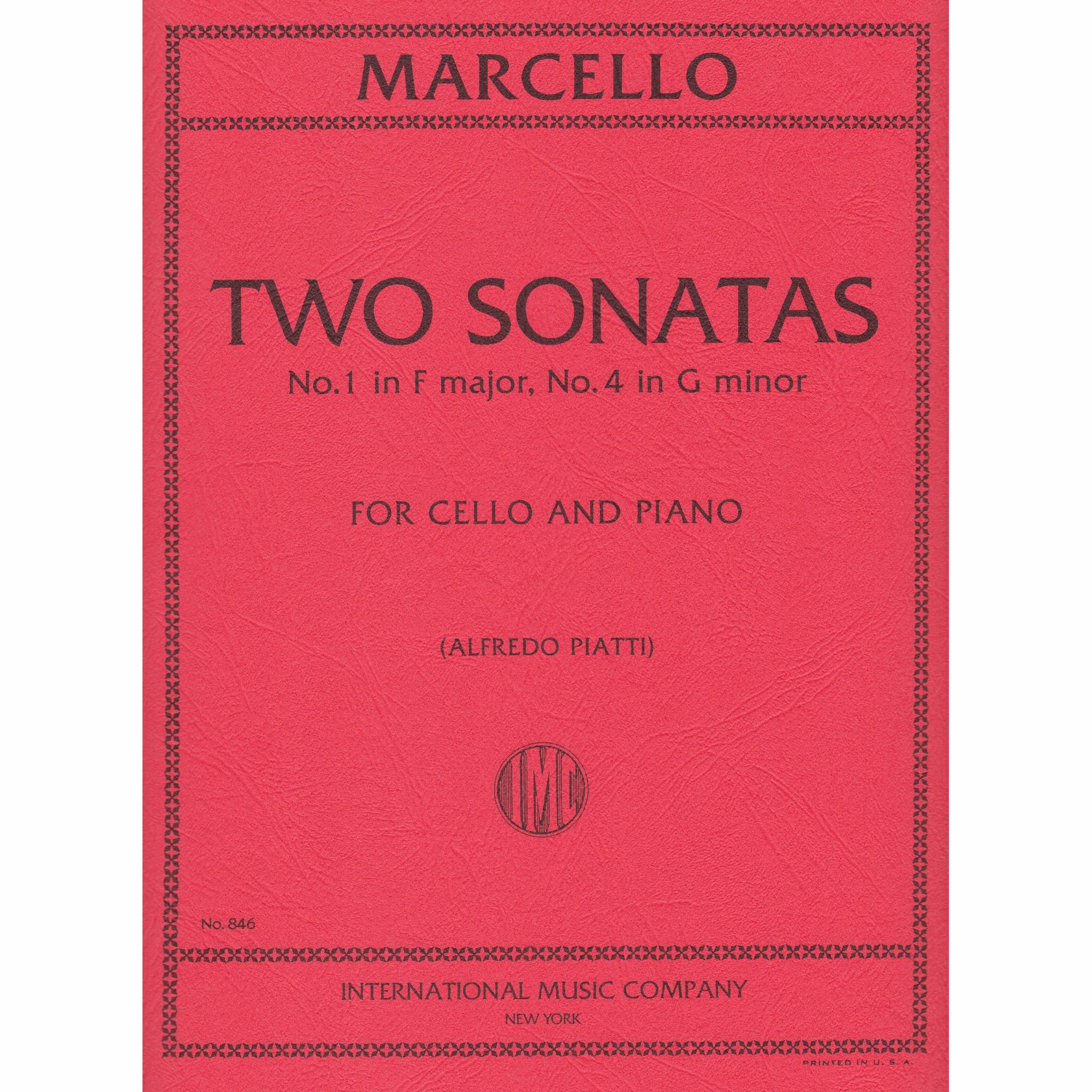 Two Sonatas Cello Sonatas
