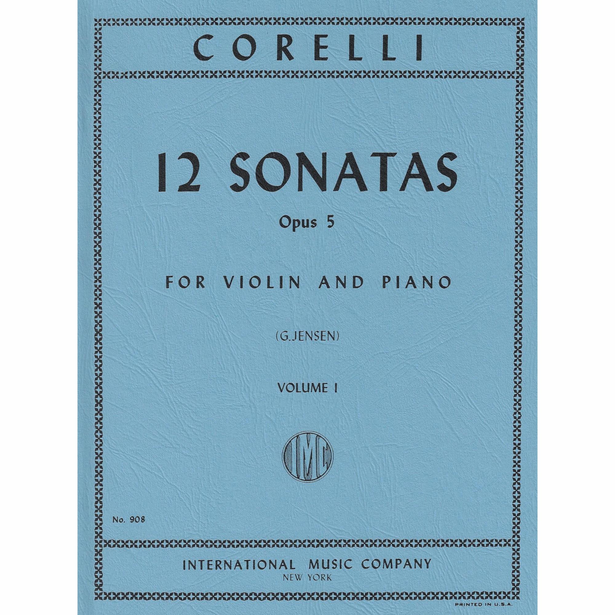 Corelli -- Twelve Sonatas, Op. 5, Volumes I-II for Violin and Piano