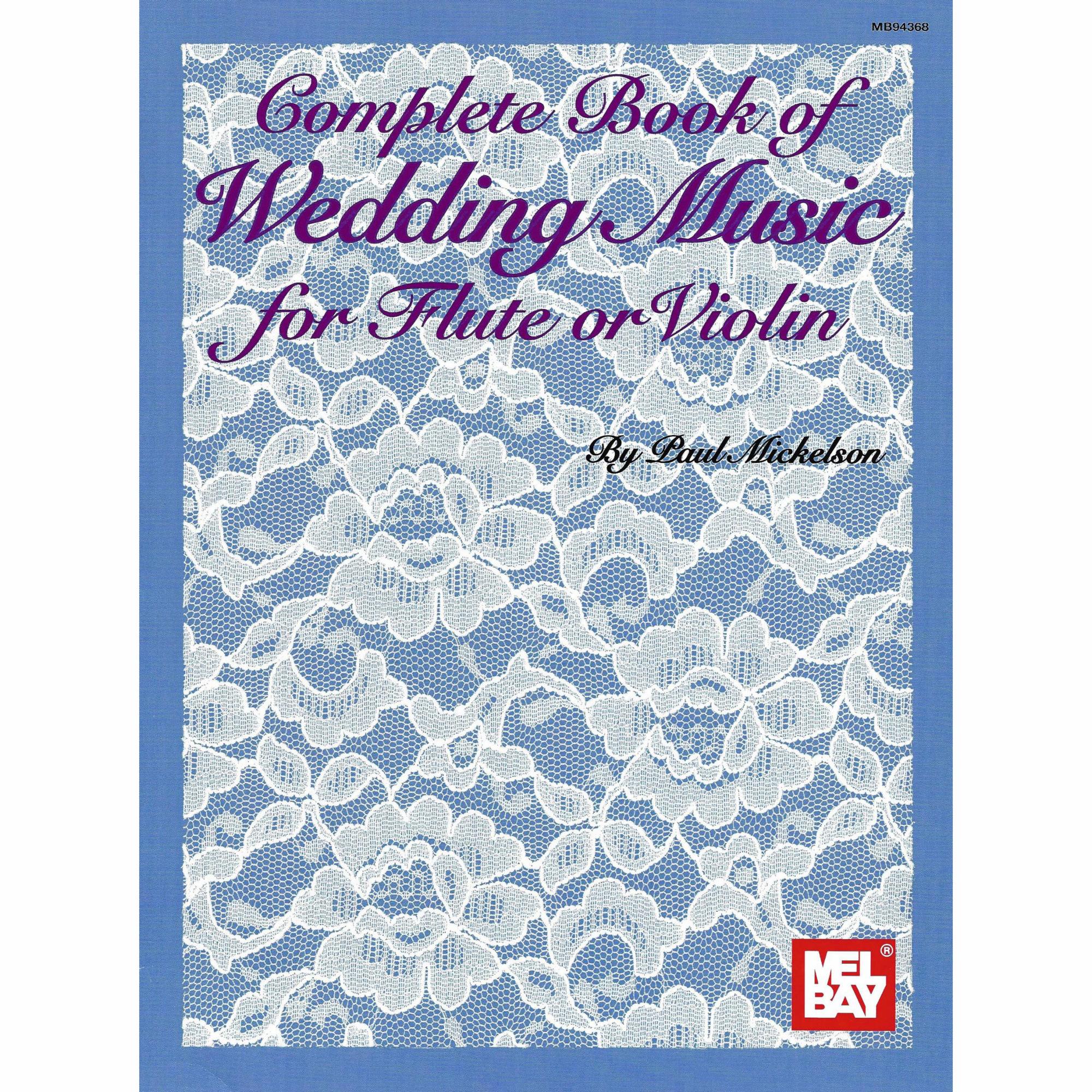 Complete Book of Wedding Music for Violin and Piano