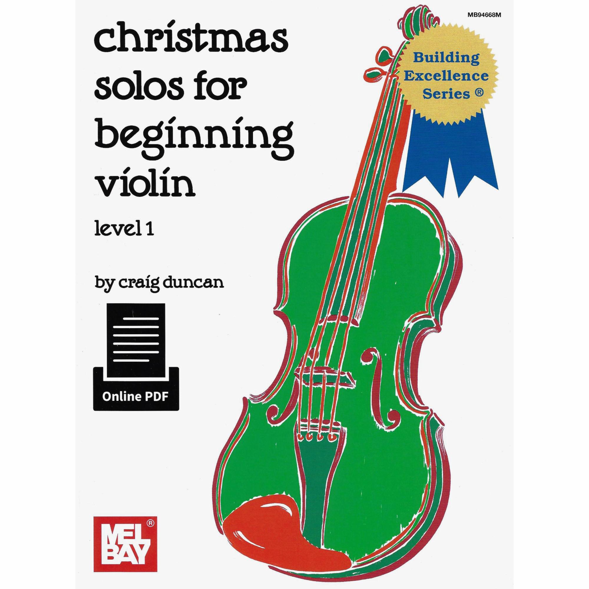 Christmas Solos for Beginning Viola or Cello