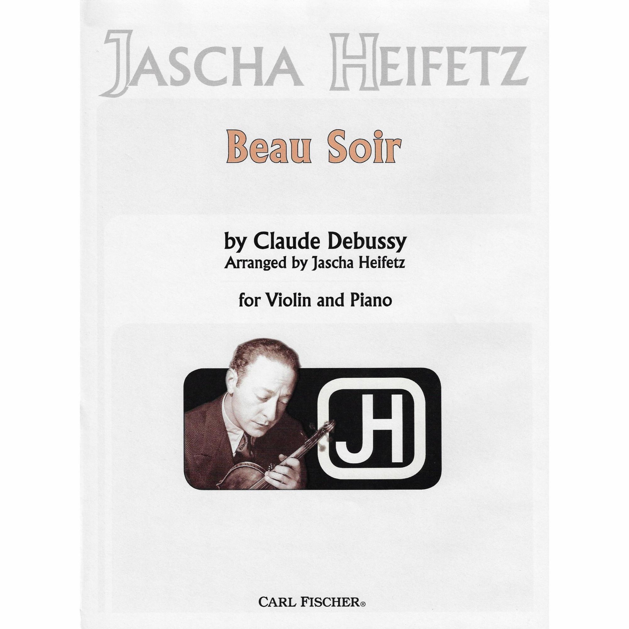 Debussy -- Beau Soir for Violin and Piano