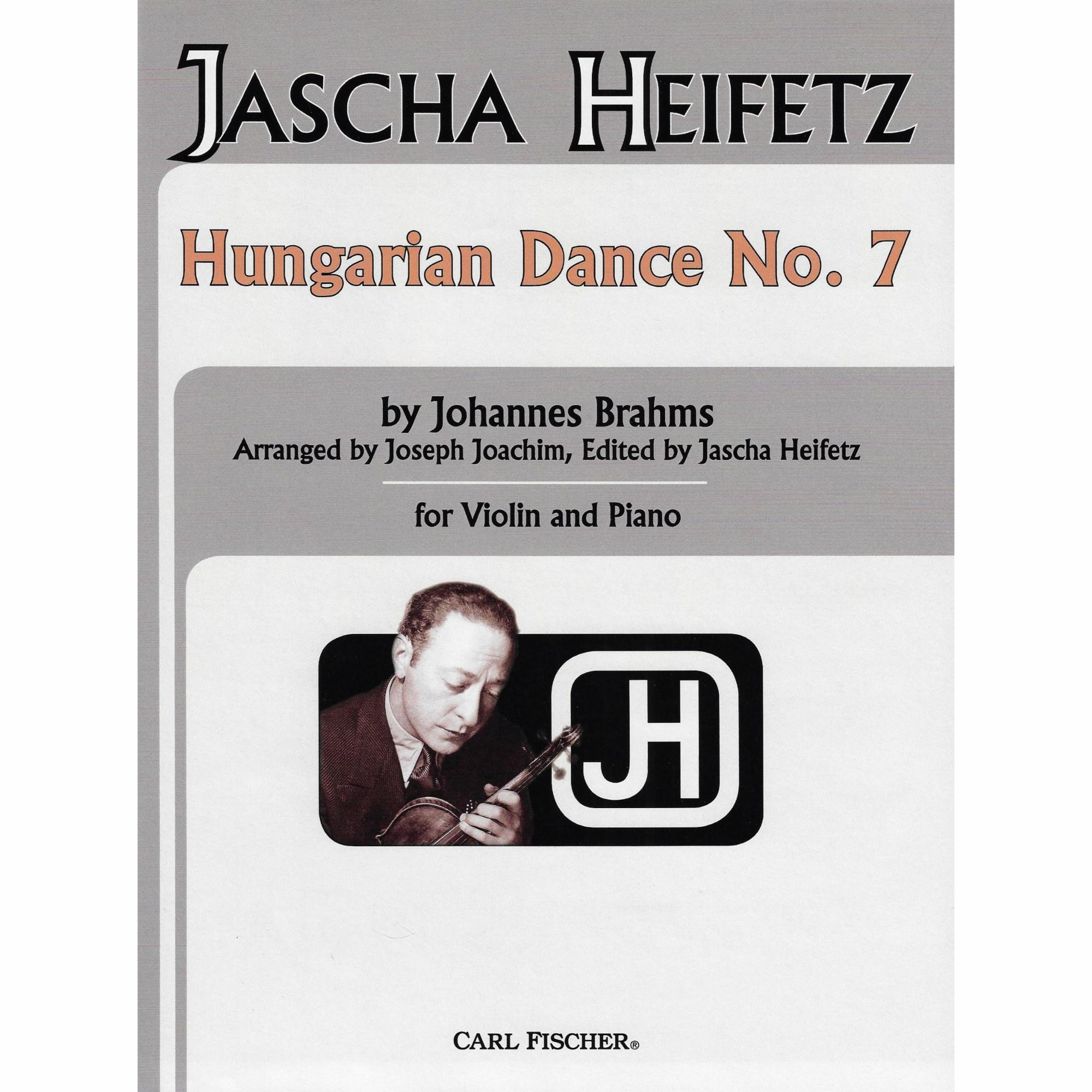 Brahms -- Hungarian Dance No. 7 for Violin and Piano