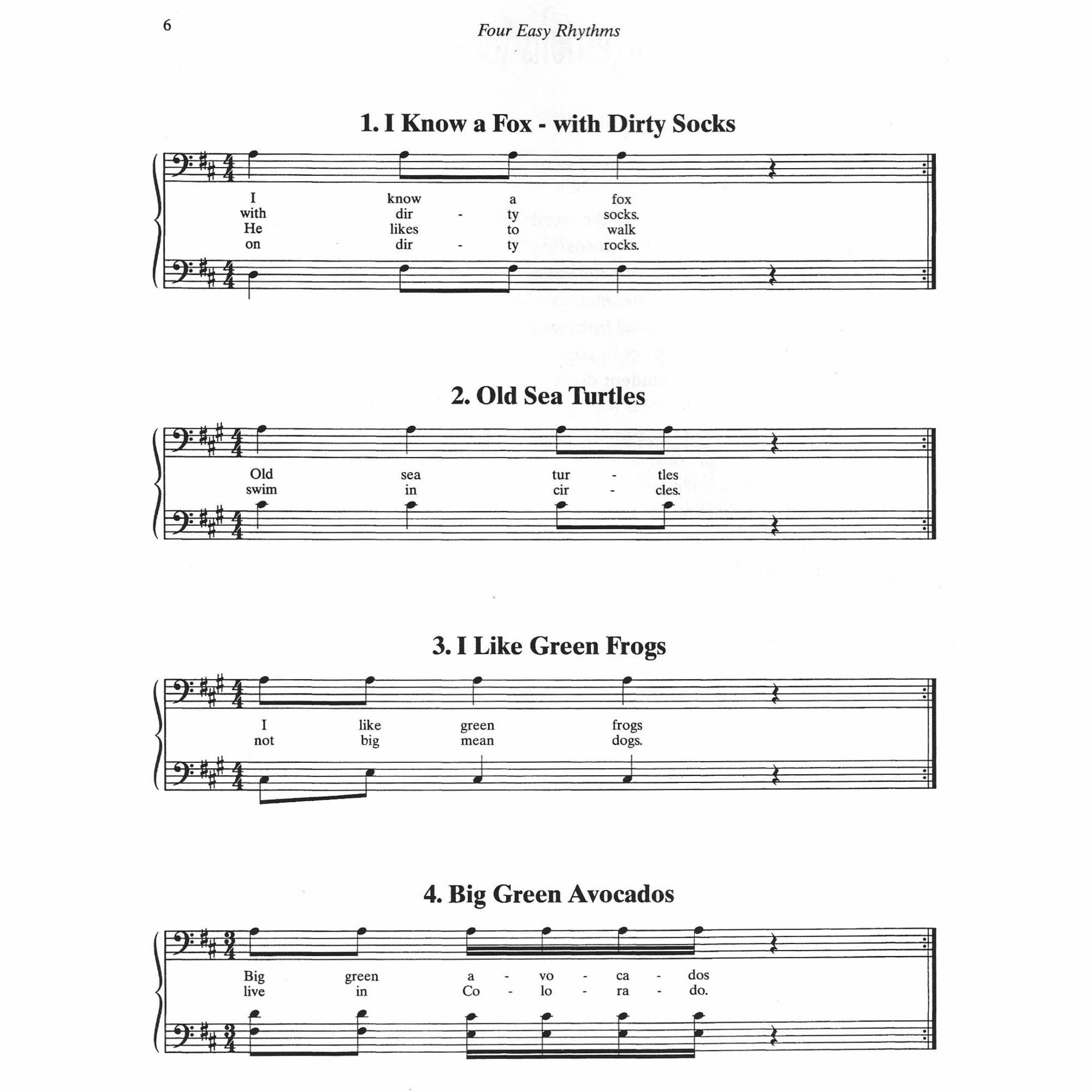Sample: Cello Book (Pg. 6)