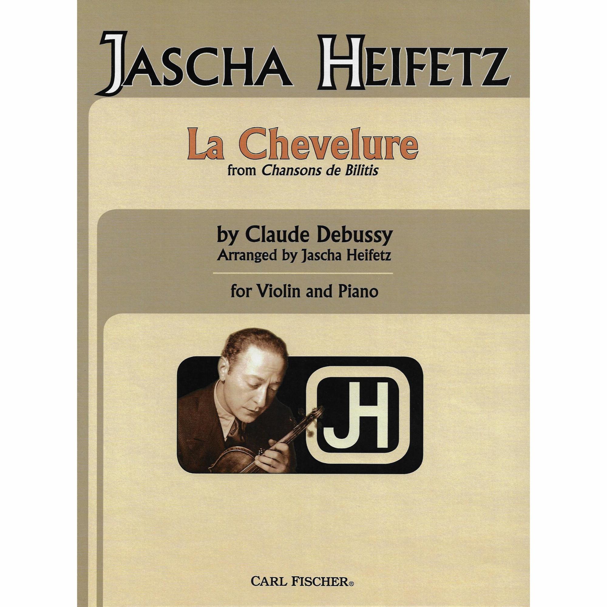 Debussy -- La Chevelure, from Chansons de Bilitis for Violin and Piano