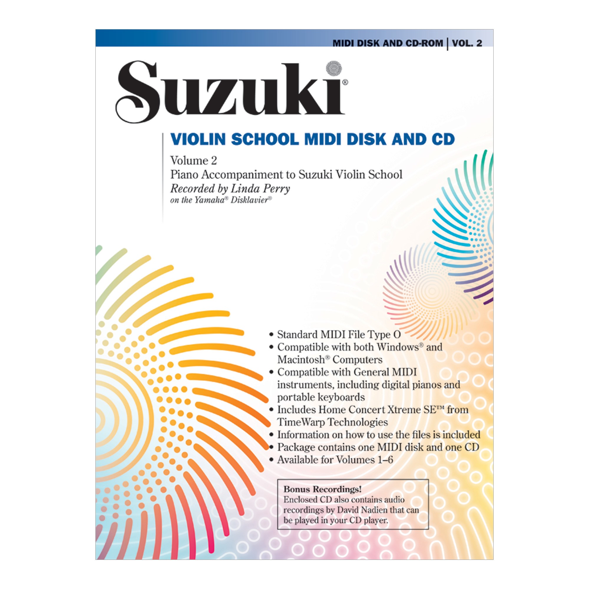 lomme krog Creek Suzuki Violin School, MIDI Disk /CD-ROM Accompaniments | Southwest Strings