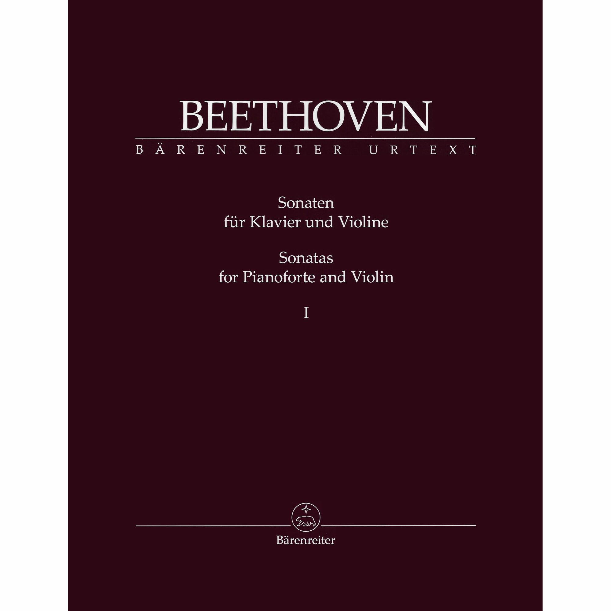 Beethoven -- Sonatas for Pianoforte and Violin, Vols. I & II