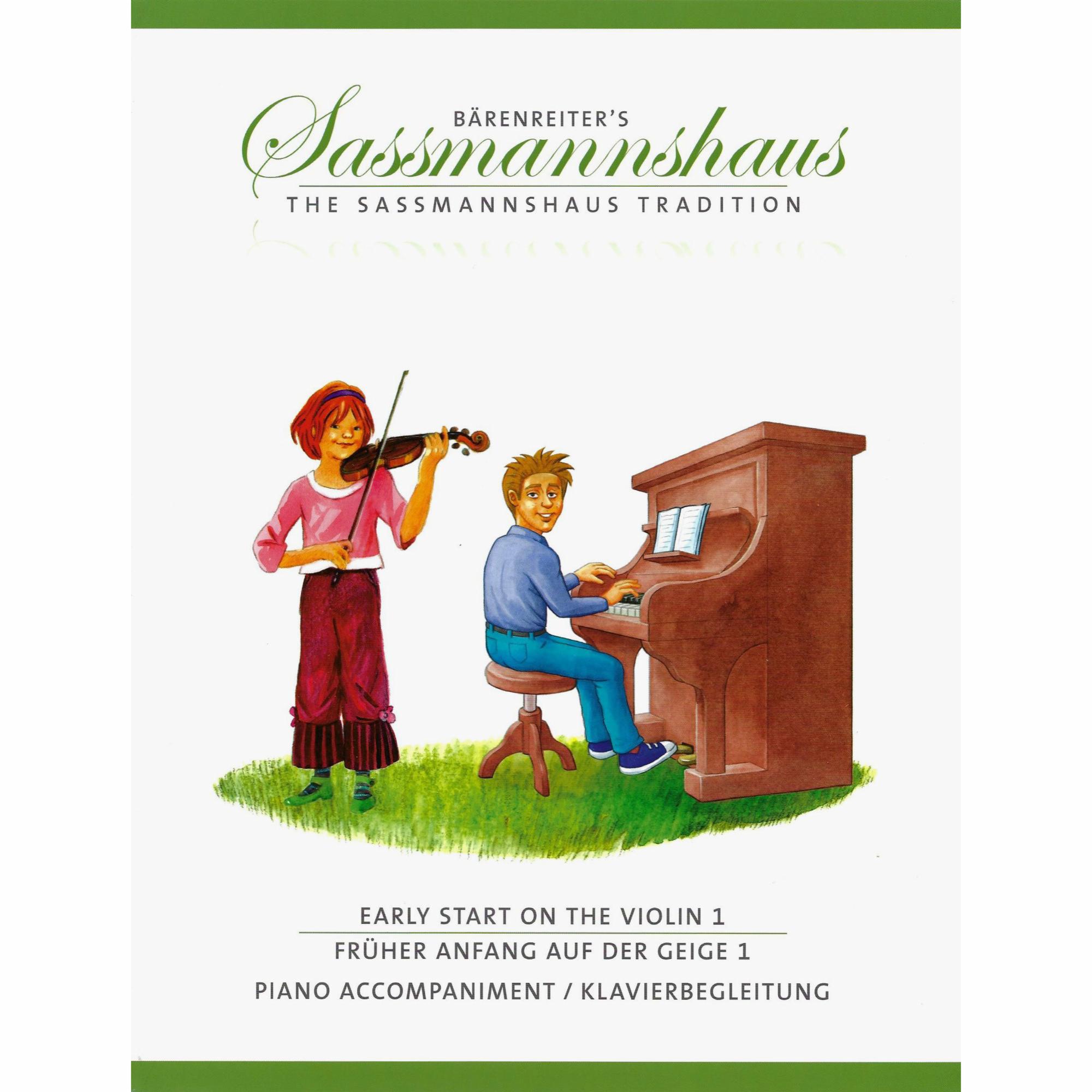 Sassmannshaus Early Start on the Violin, Vol. 1, Piano Accompaniment