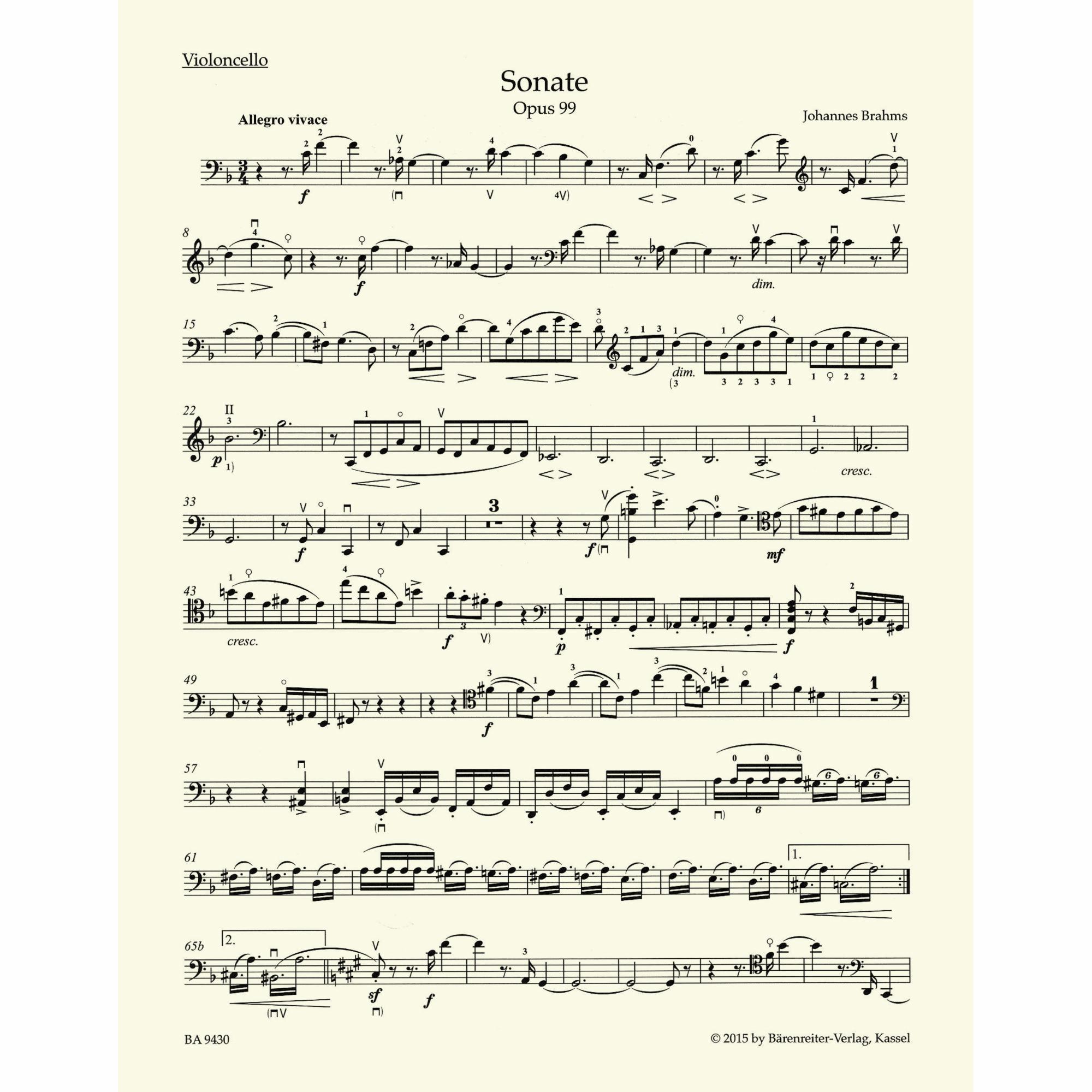 Sample: Marked Cello (Pg. 2)