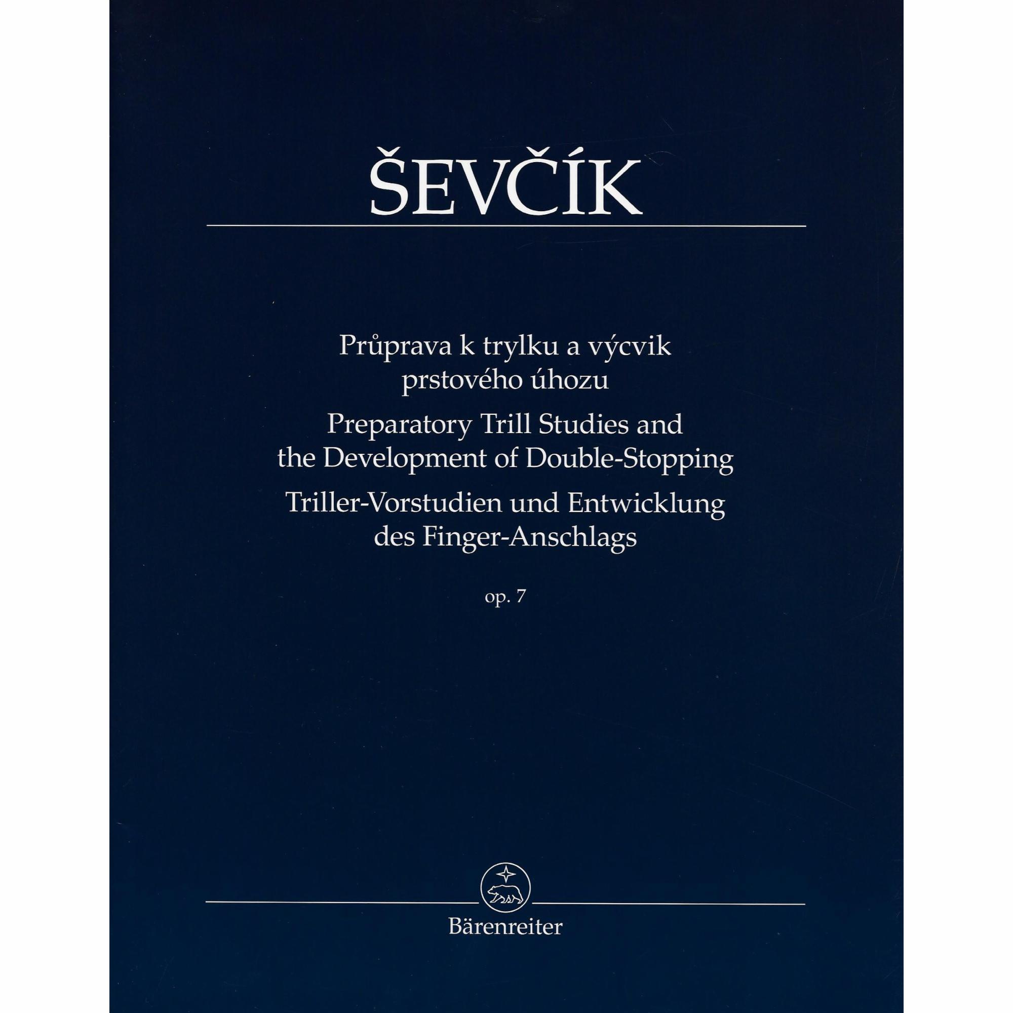 Sevcik -- Preparatory Trill Studies and Development of Double-Stopping, Op. 7 for Violin