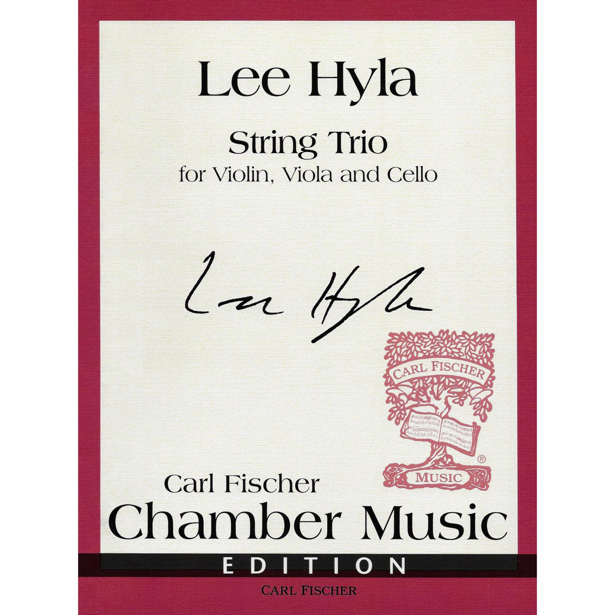Hyla -- String Trio for Violin, Viola, and Cello