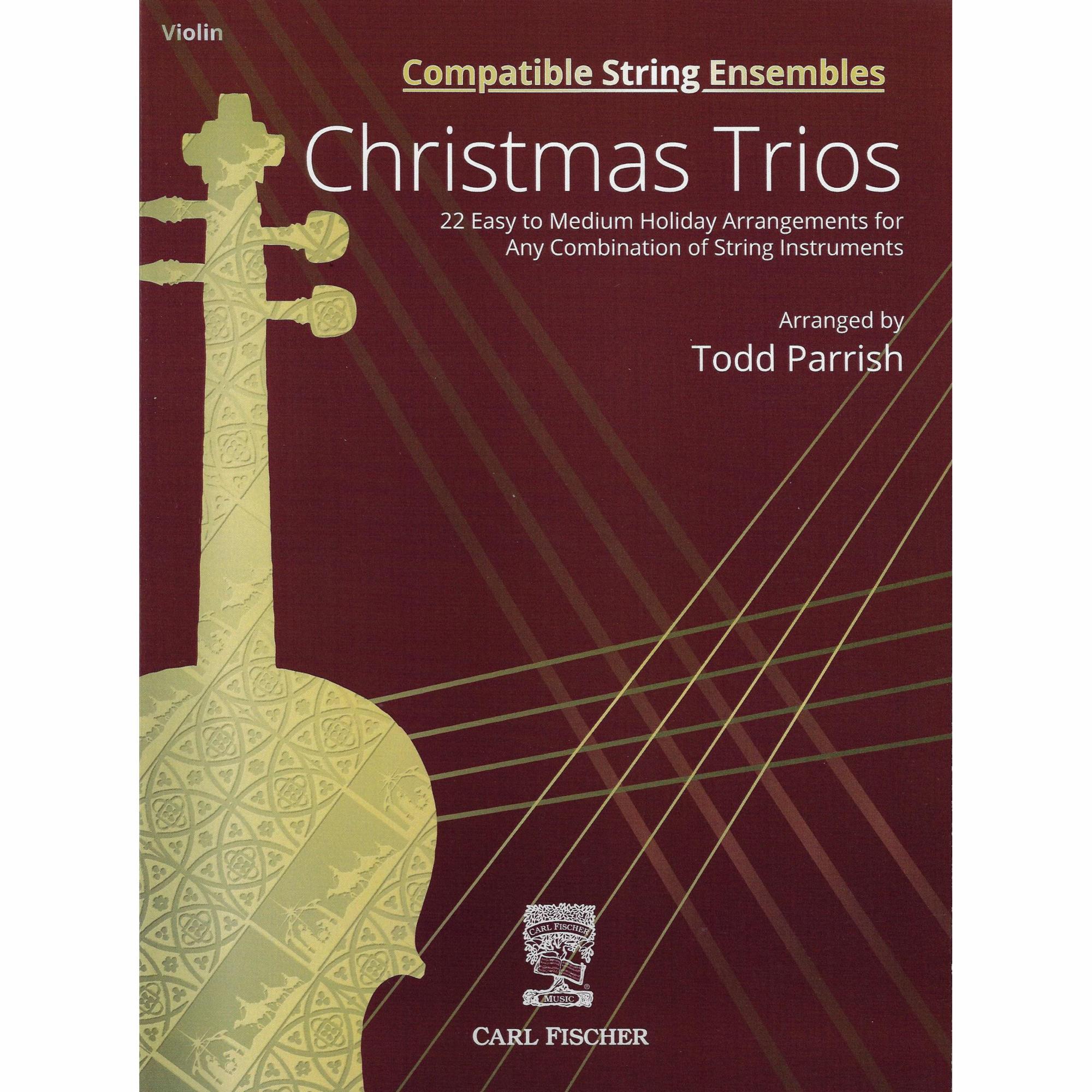 Compatible Christmas Trios for Violin, Viola, Cello, or Bass