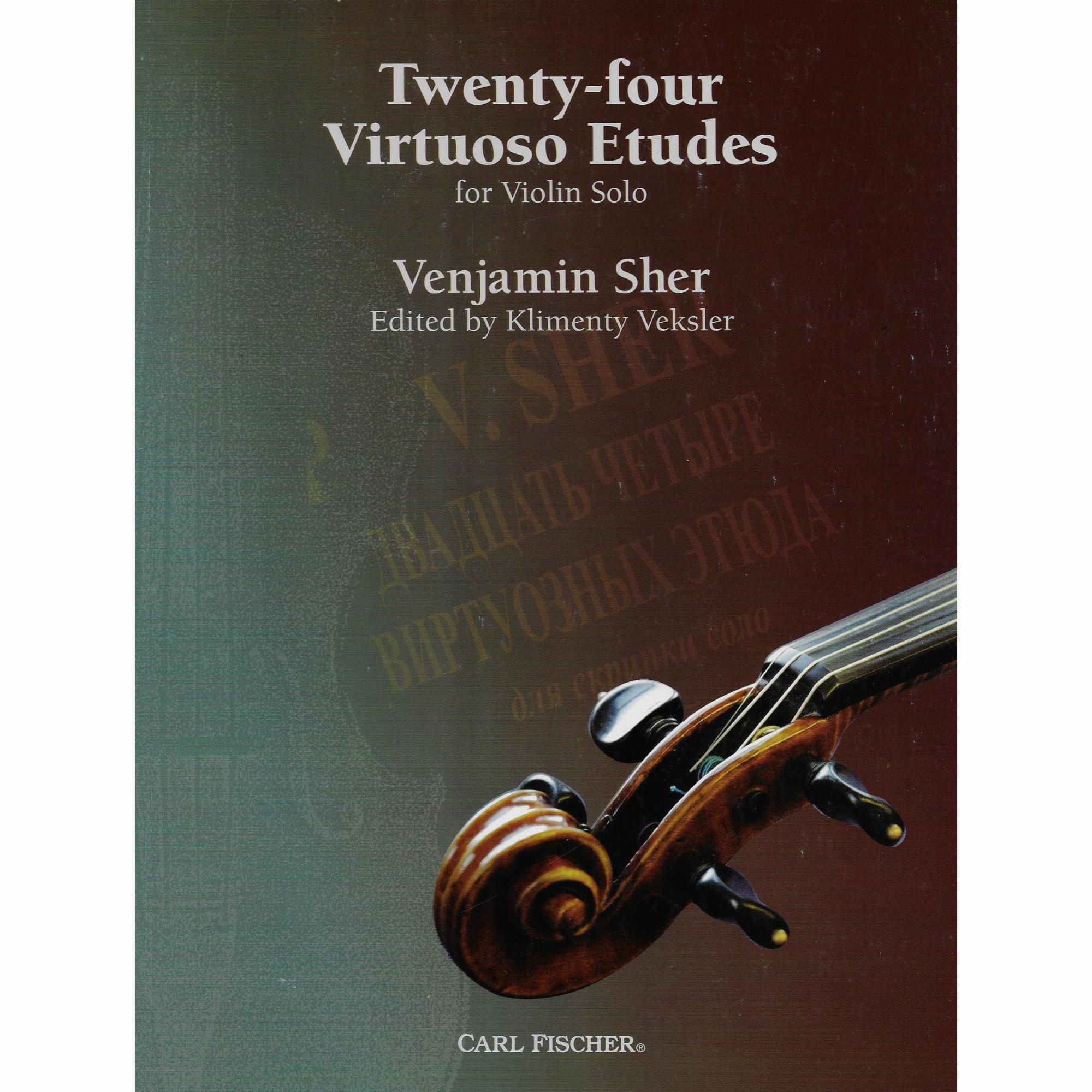 Twenty-Four Virtuoso Etudes for Violin