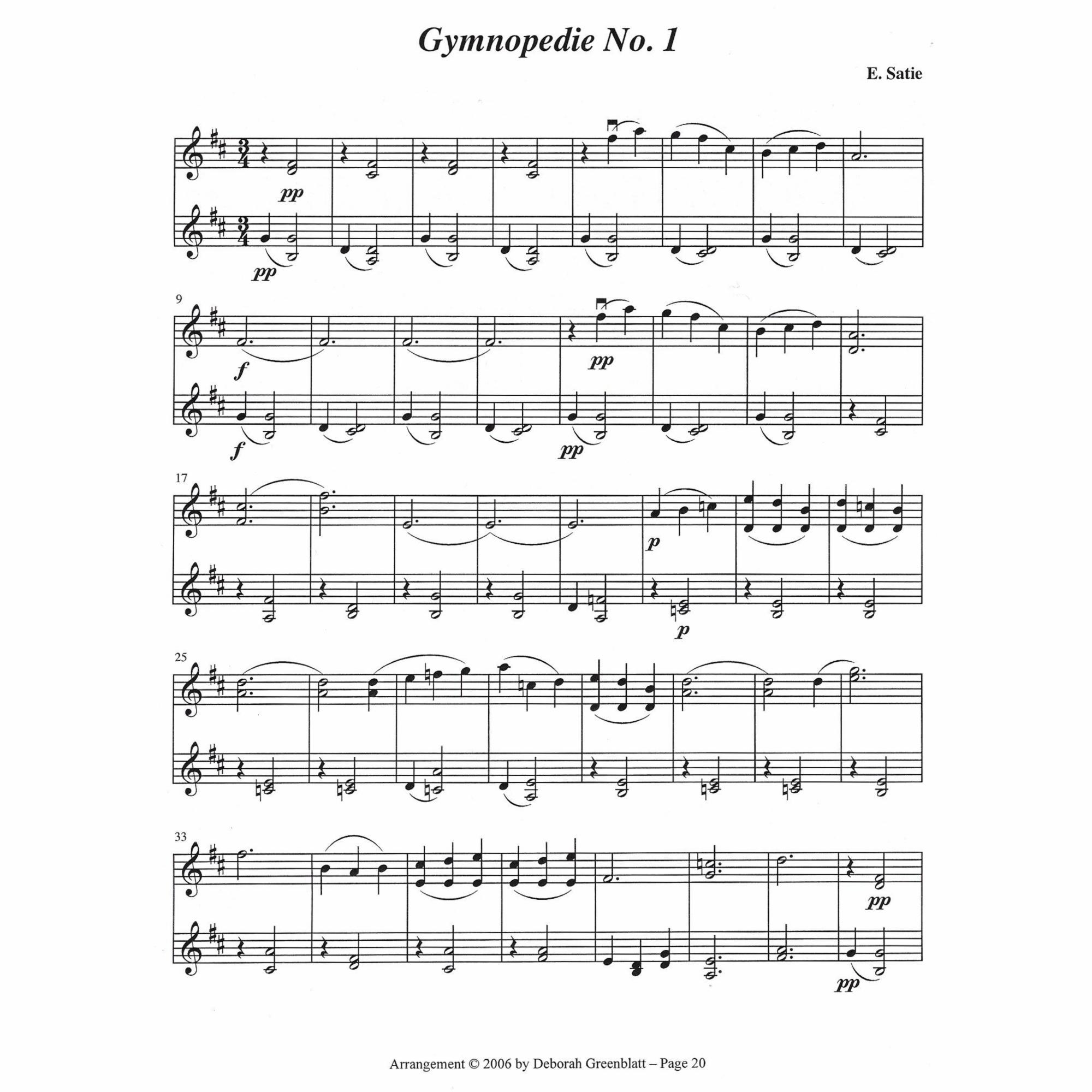 Sample: Two Violins (Pg. 20)