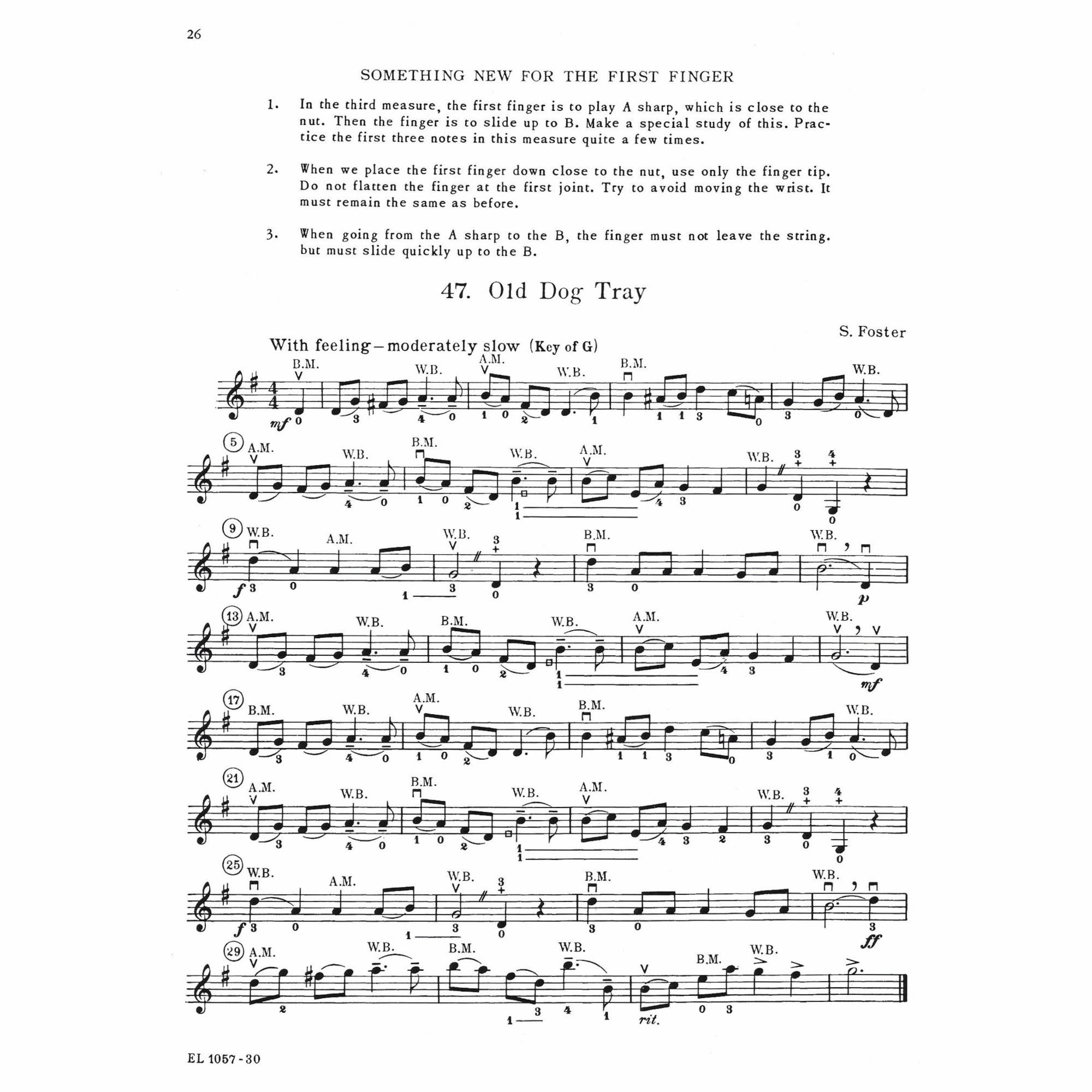 Sample: Violin (Pg. 26)