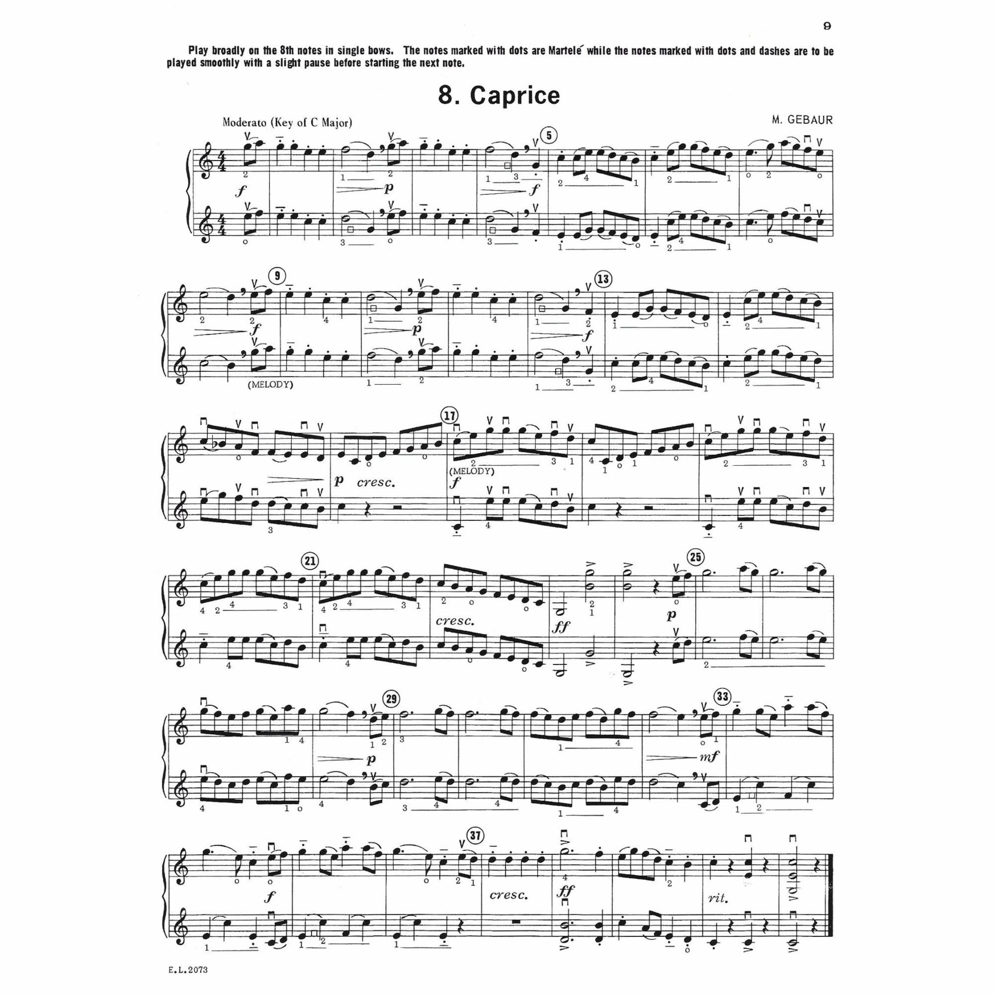 Sample: Violin (Pg. 9)