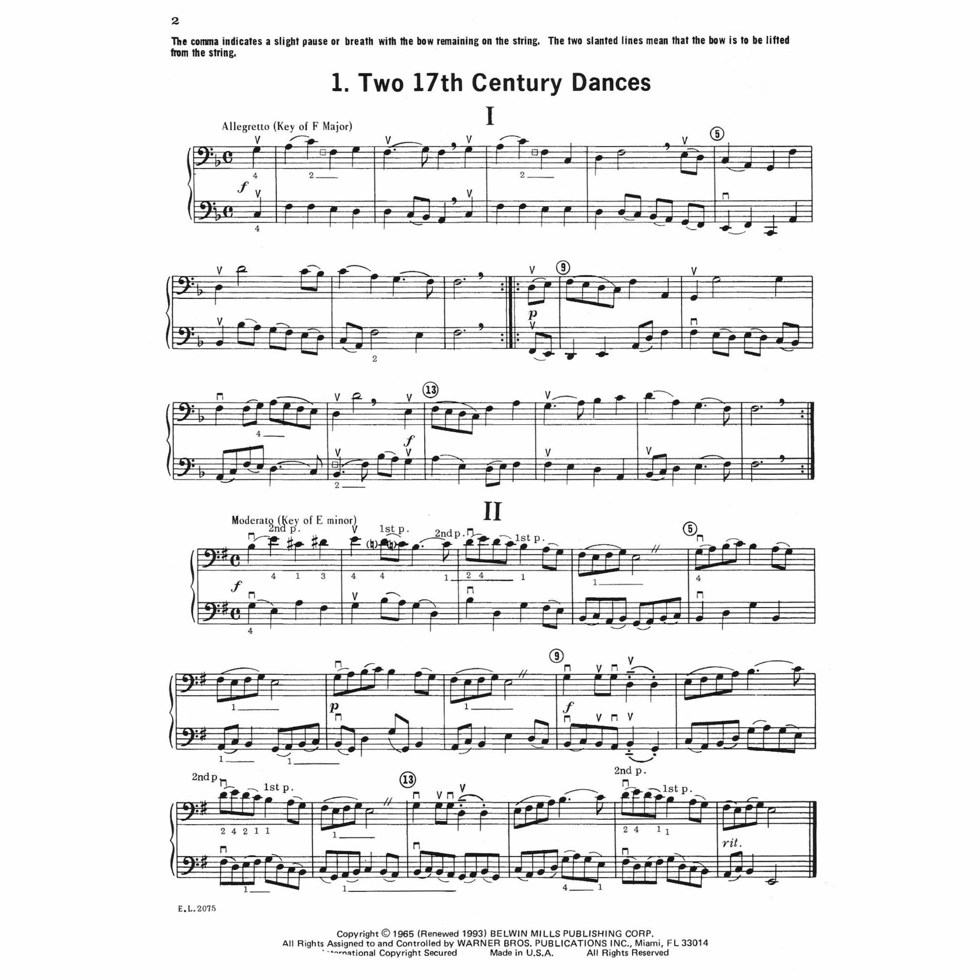 Sample: Cello (Pg. 2)