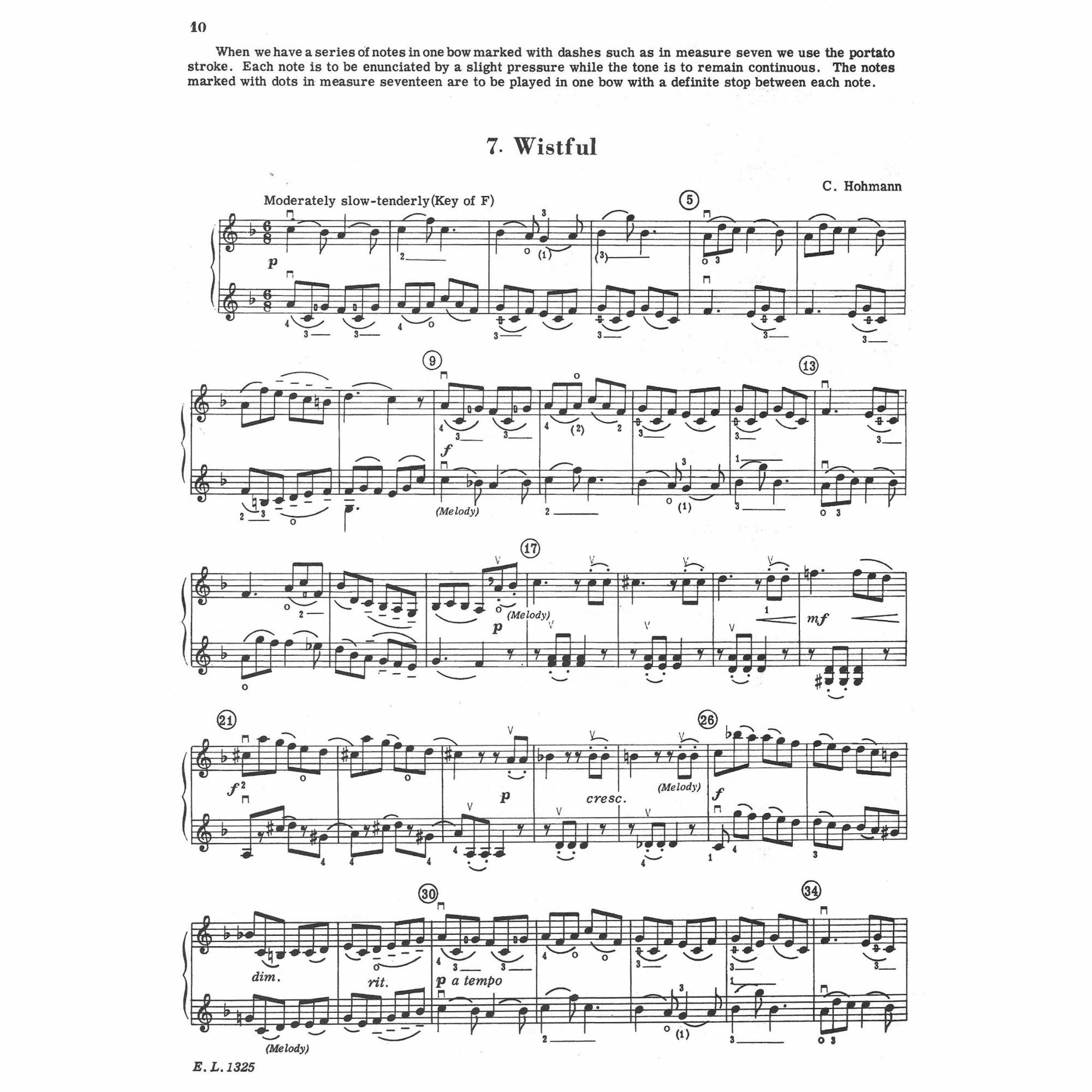 Sample: Violin (Pg. 10)