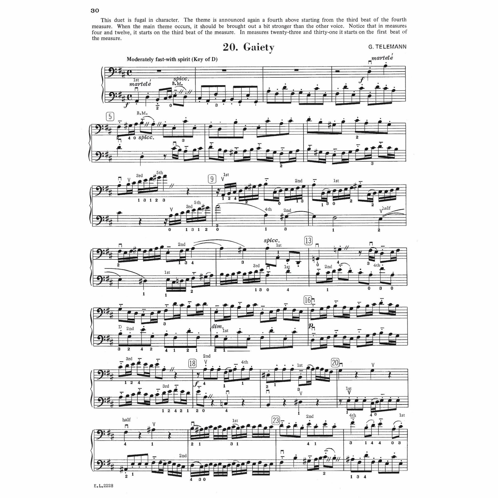 Sample: Cello (Pg. 30)