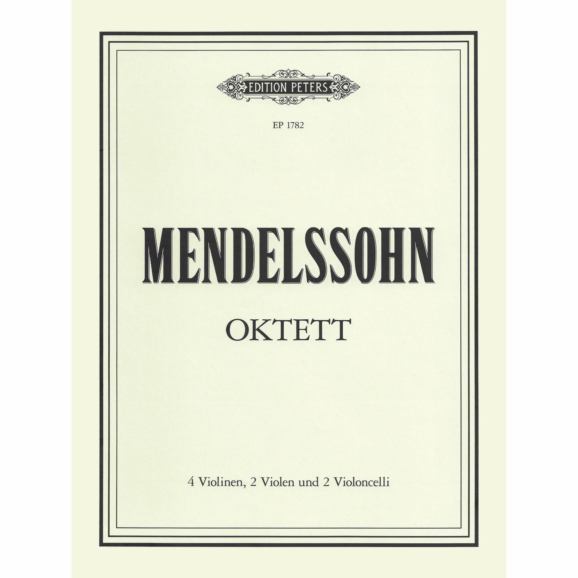 Mendelssohn -- Octet, Op. 20