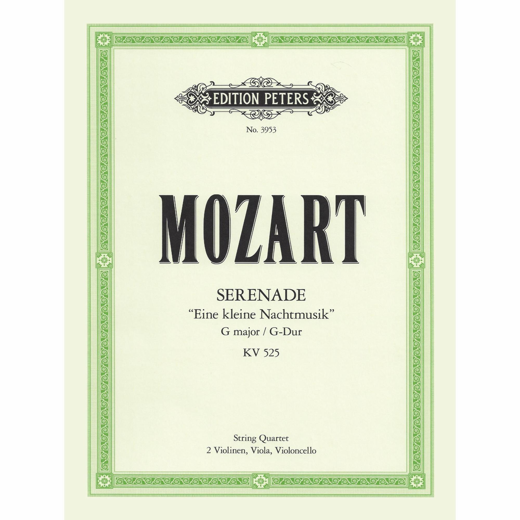 Mozart -- Eine kleine Nachtmusik, K. 525