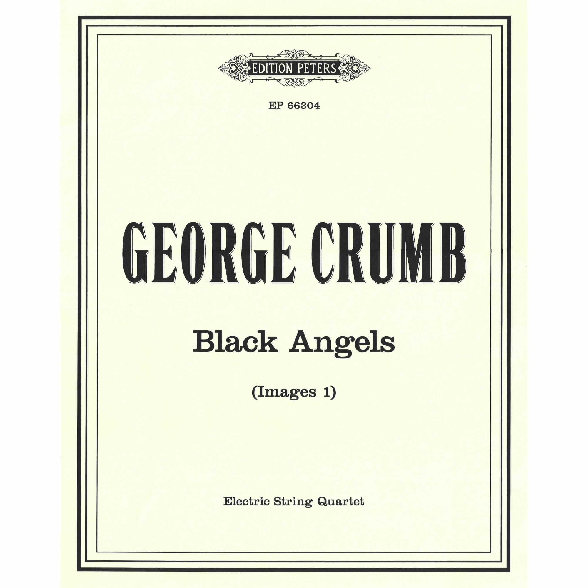 Crumb -- Black Angels for Electric String Quartet