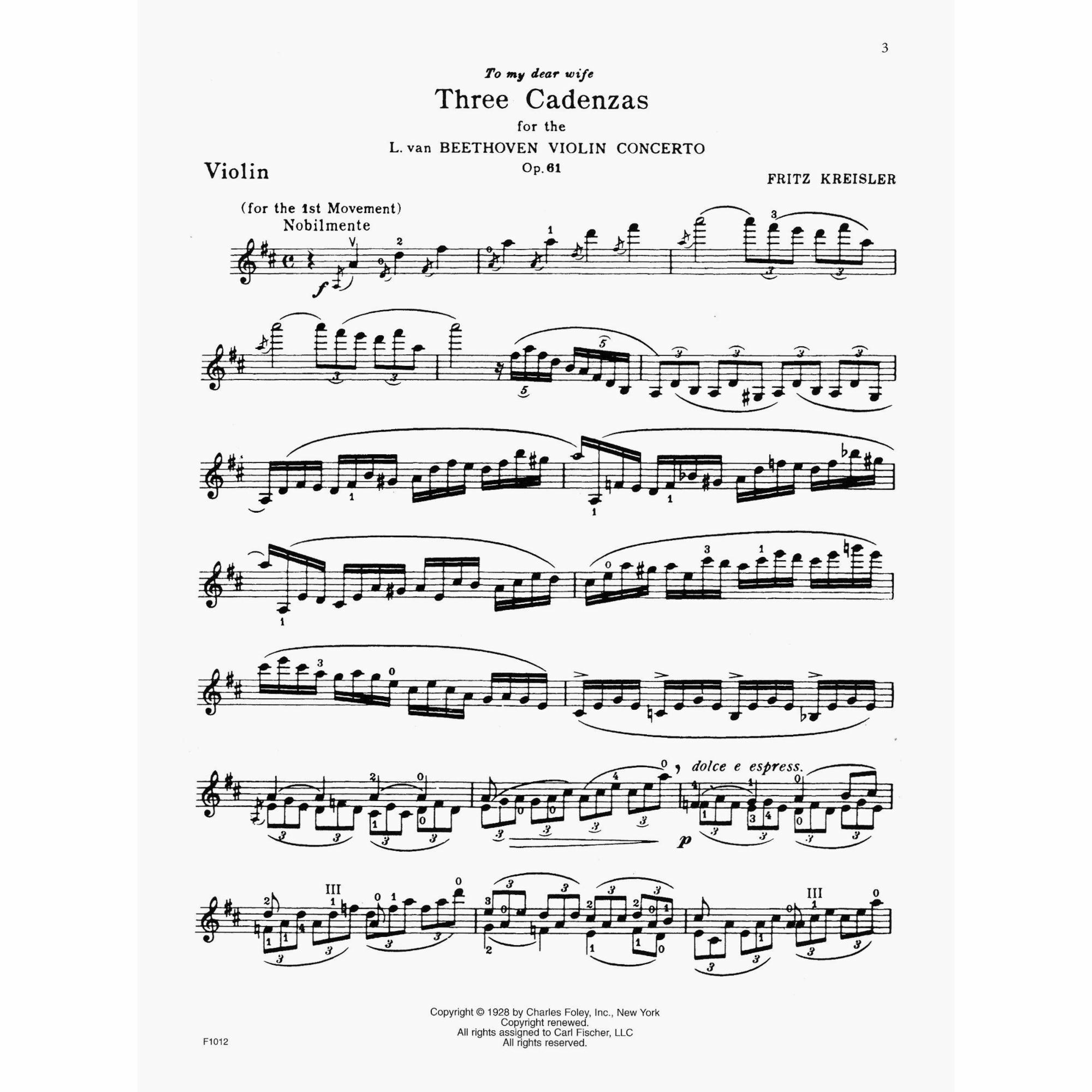 Sample: Violin (Pg. 3)