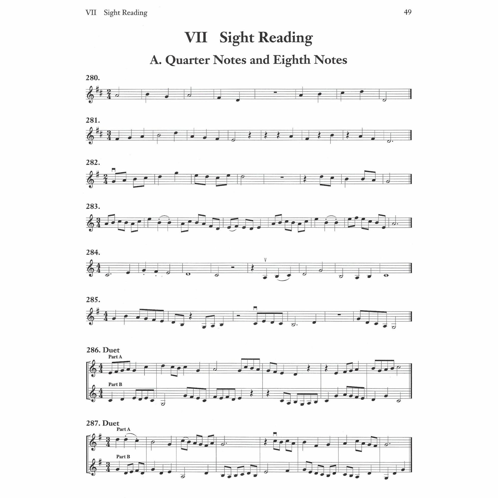Sample: Violin (Pg. 49)