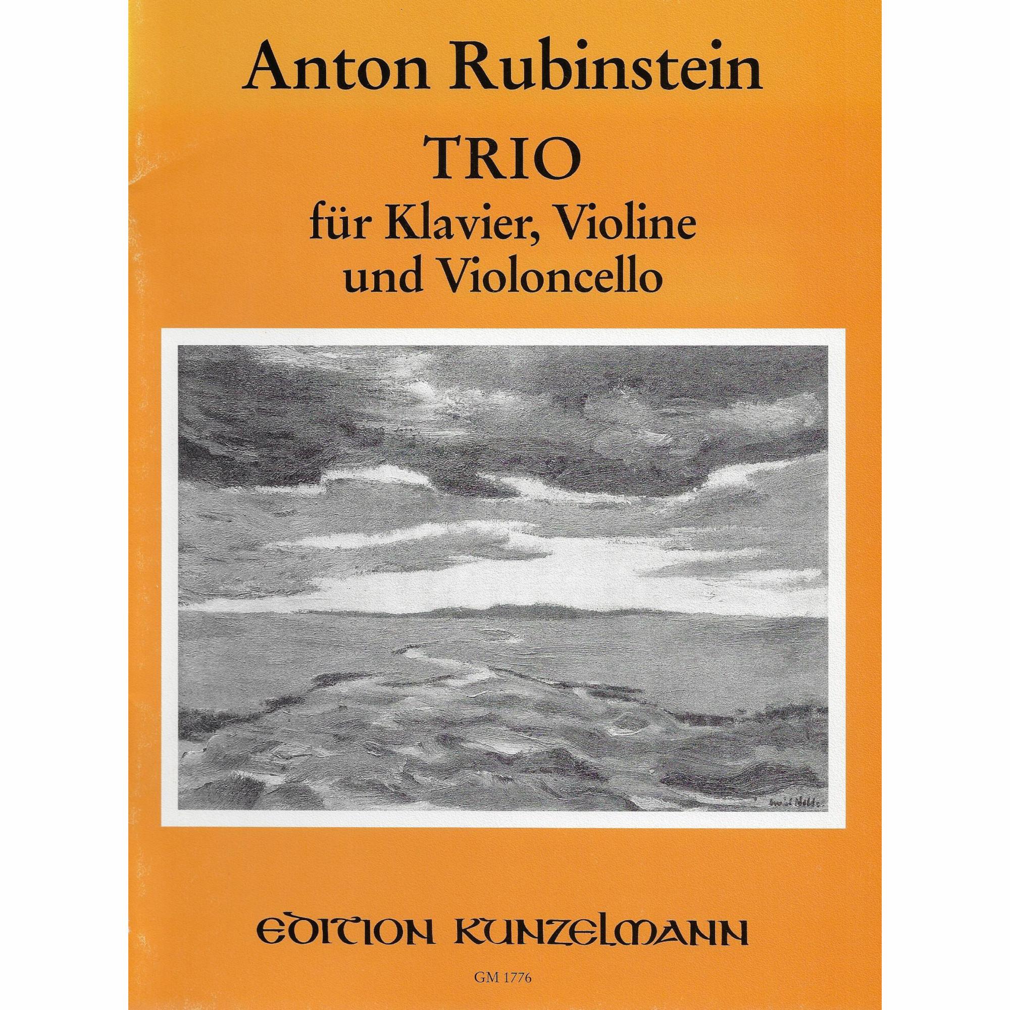 Rubinstein -- Piano Trio in G Minor, Op. 15, No. 2