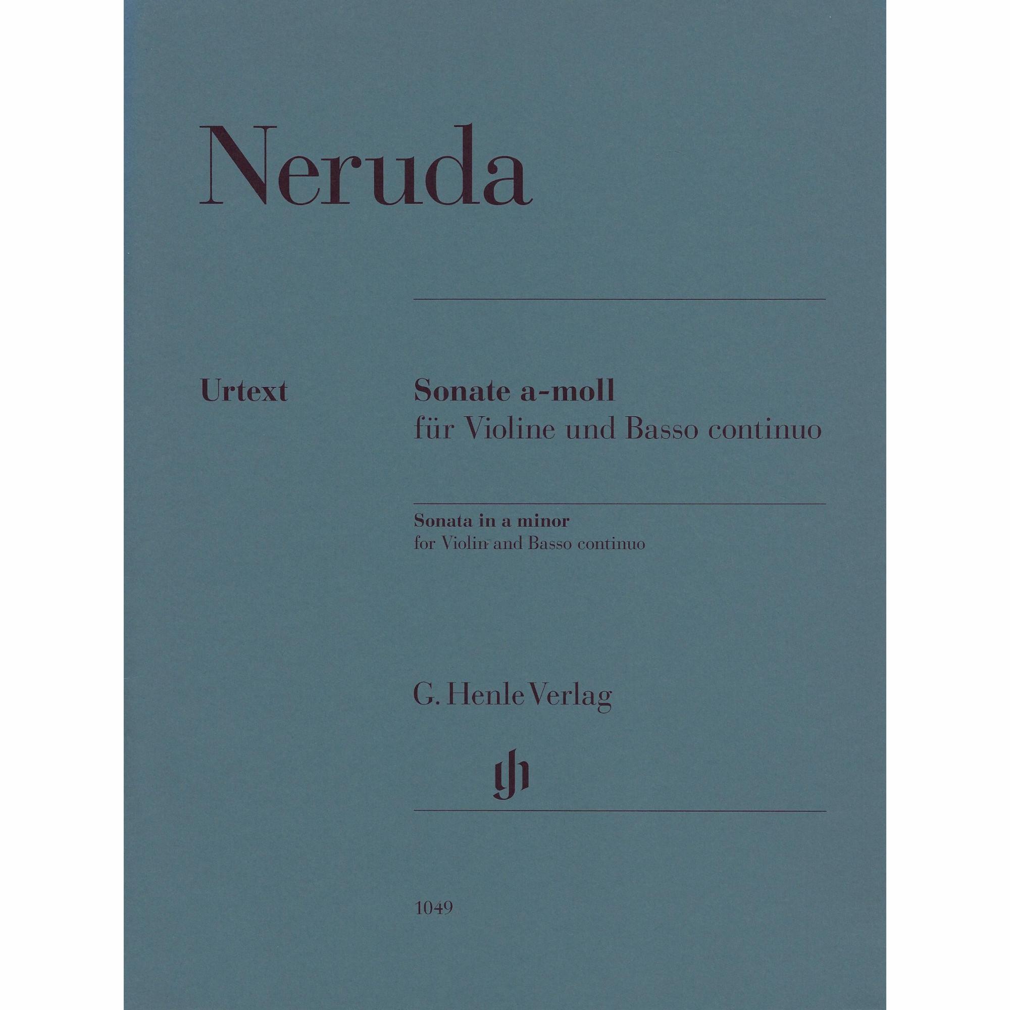 Neruda -- Sonata in A Minor for Violin and Basso Continuo
