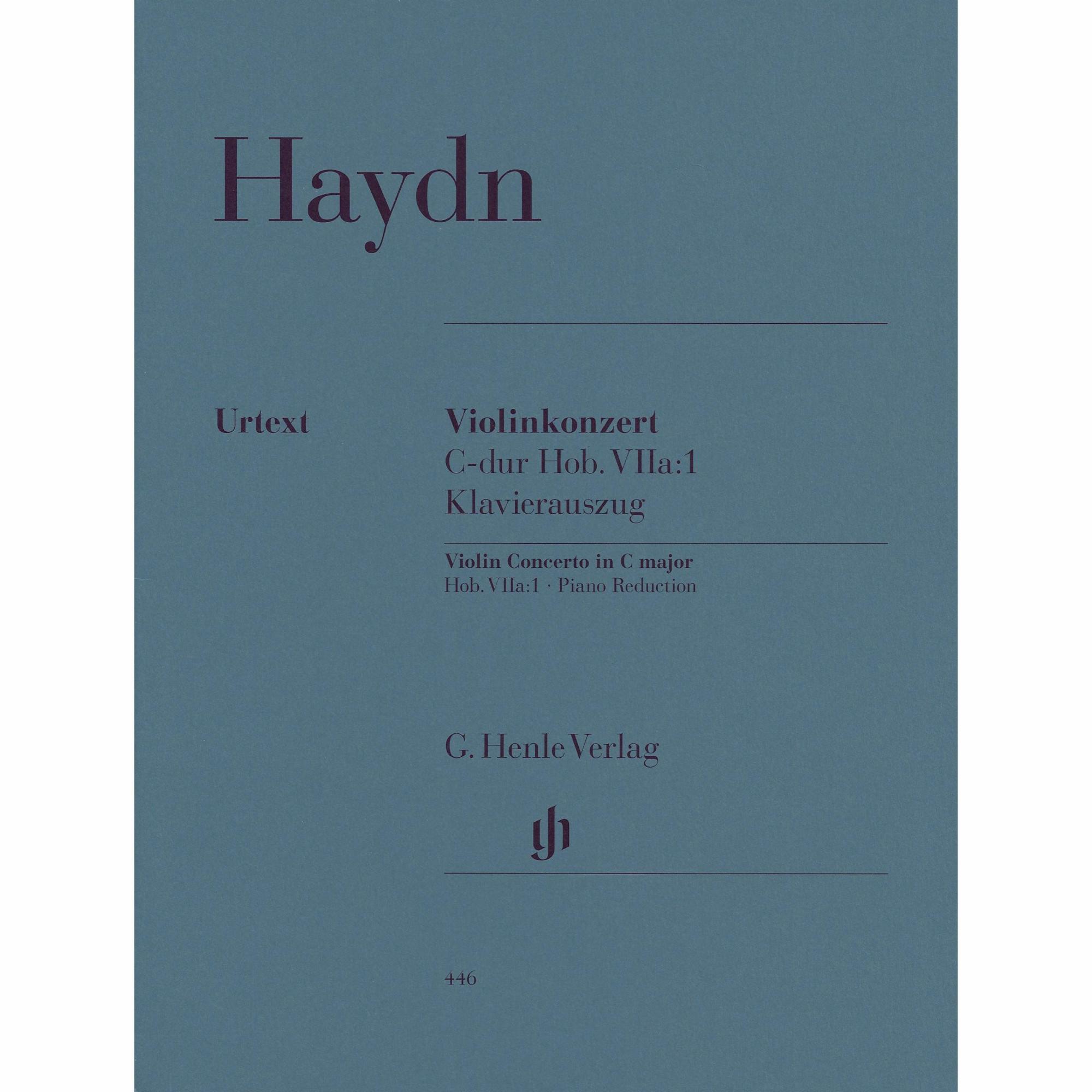 Haydn -- Violin Concerto in C Major, Hob. VIIa:1 for Violin and Piano