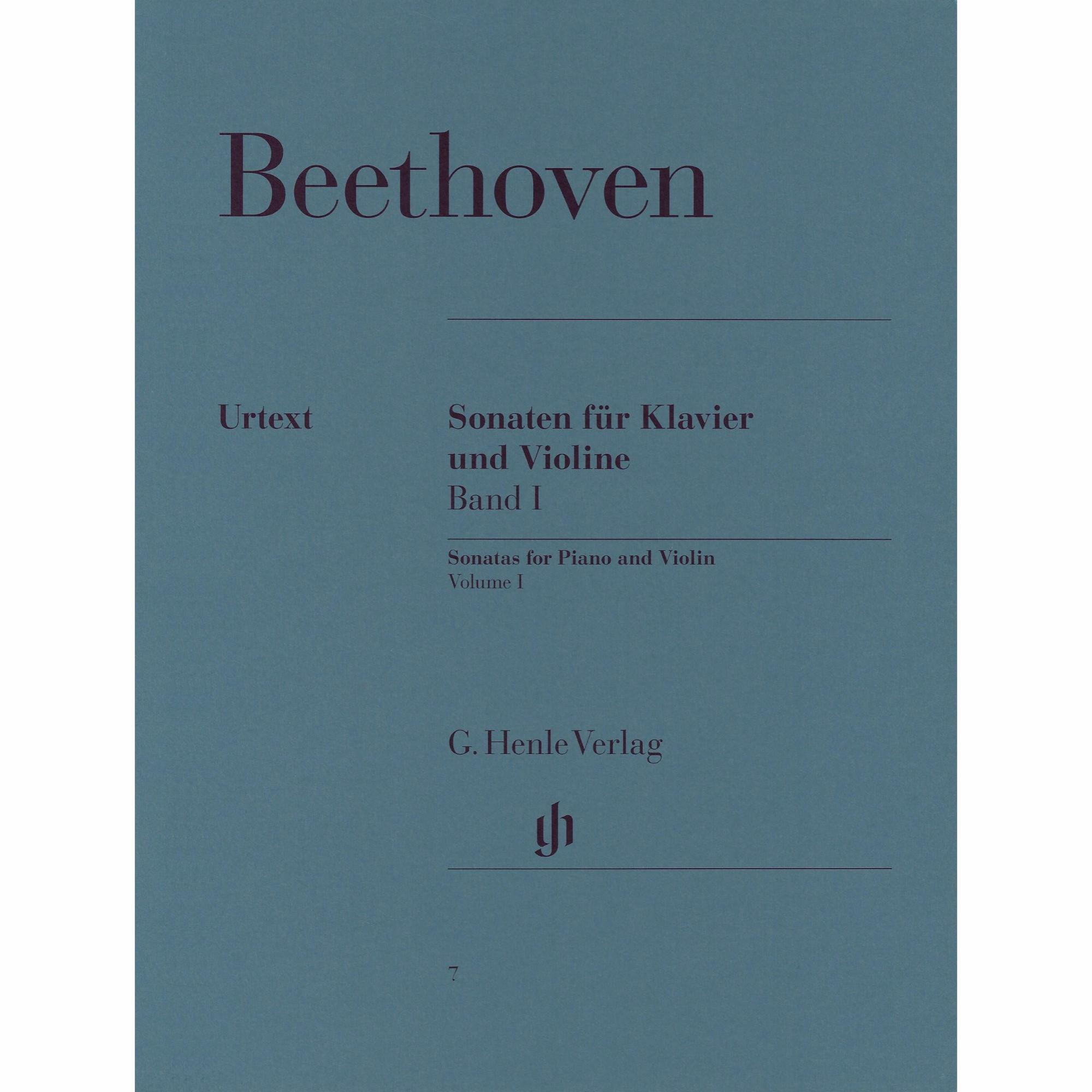 Beethoven -- Sonatas for Violin and Piano, Volumes I-II
