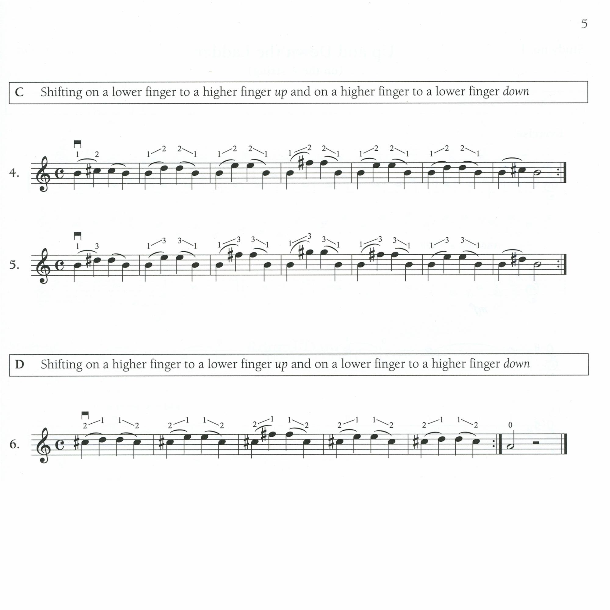 Shifting-Thirty Studies for Young Violinists