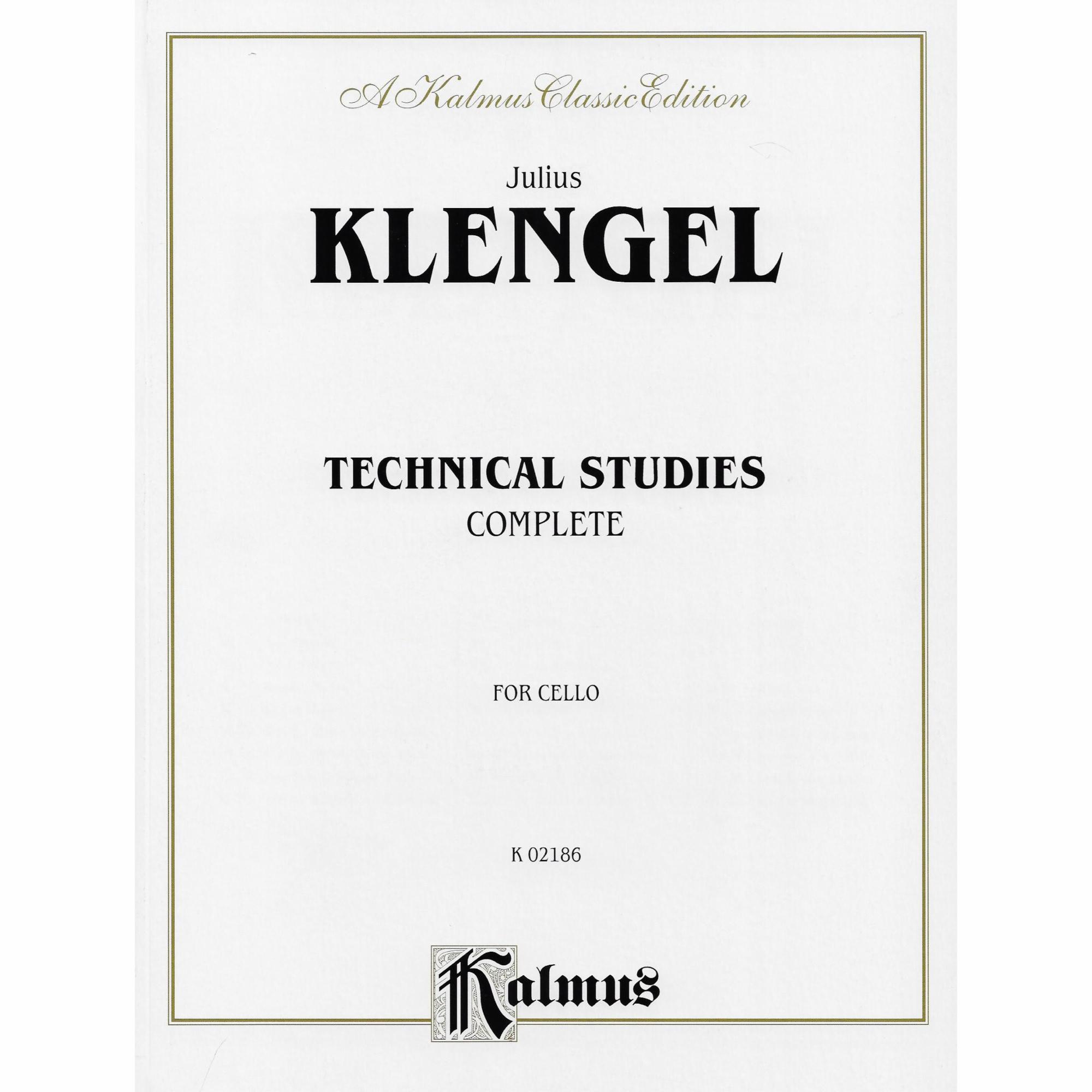 Klengel -- Technical Studies for Cello