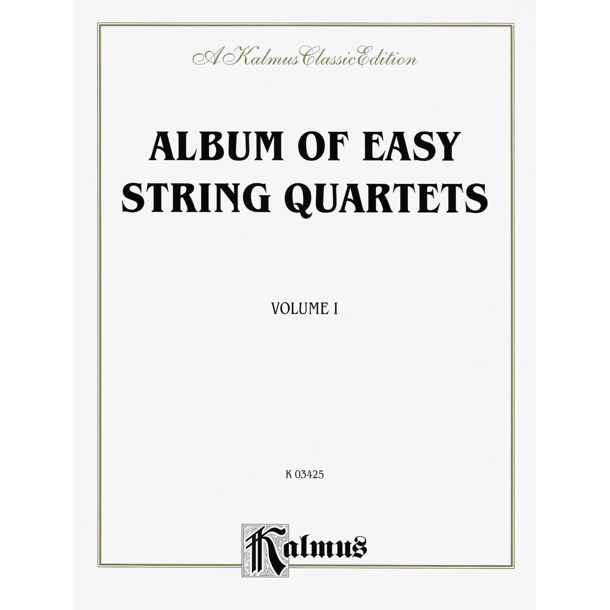 Album of Easy String Quartets, Vols. 1-3
