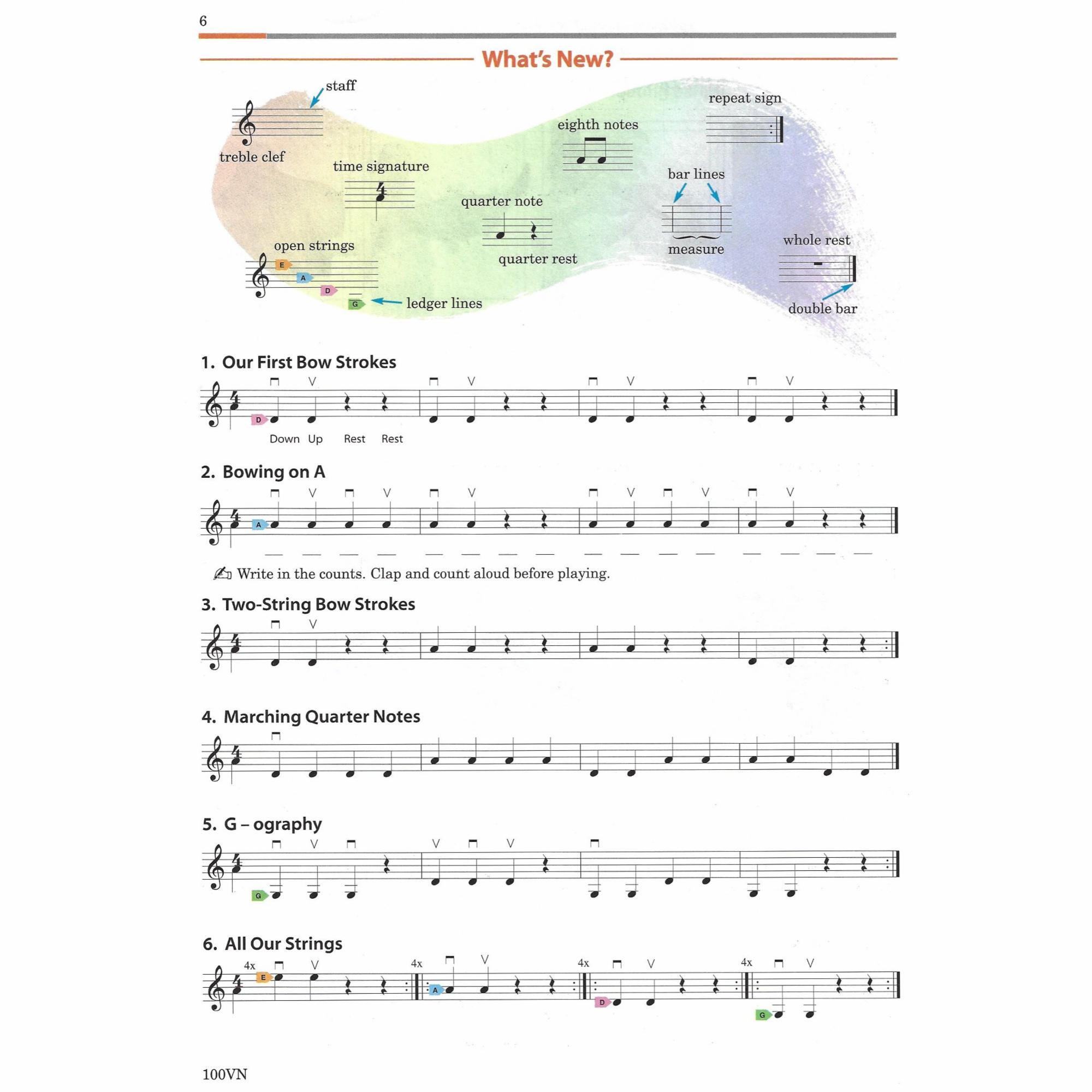 Sample: Violin (Pg. 6)