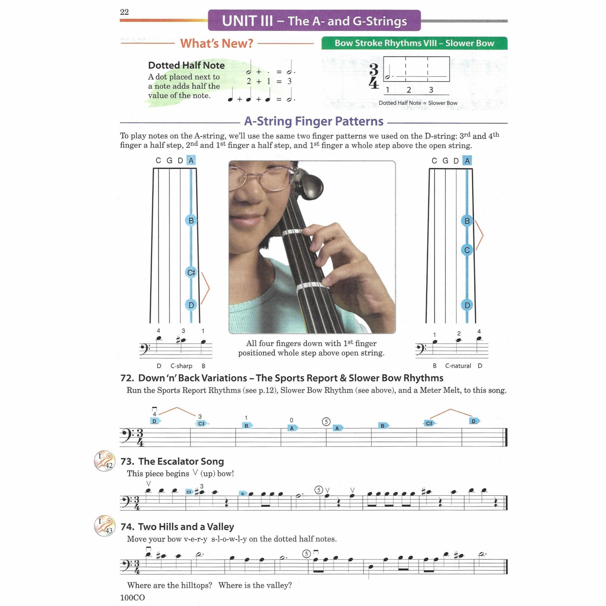 Sample: Cello (Pg. 22)