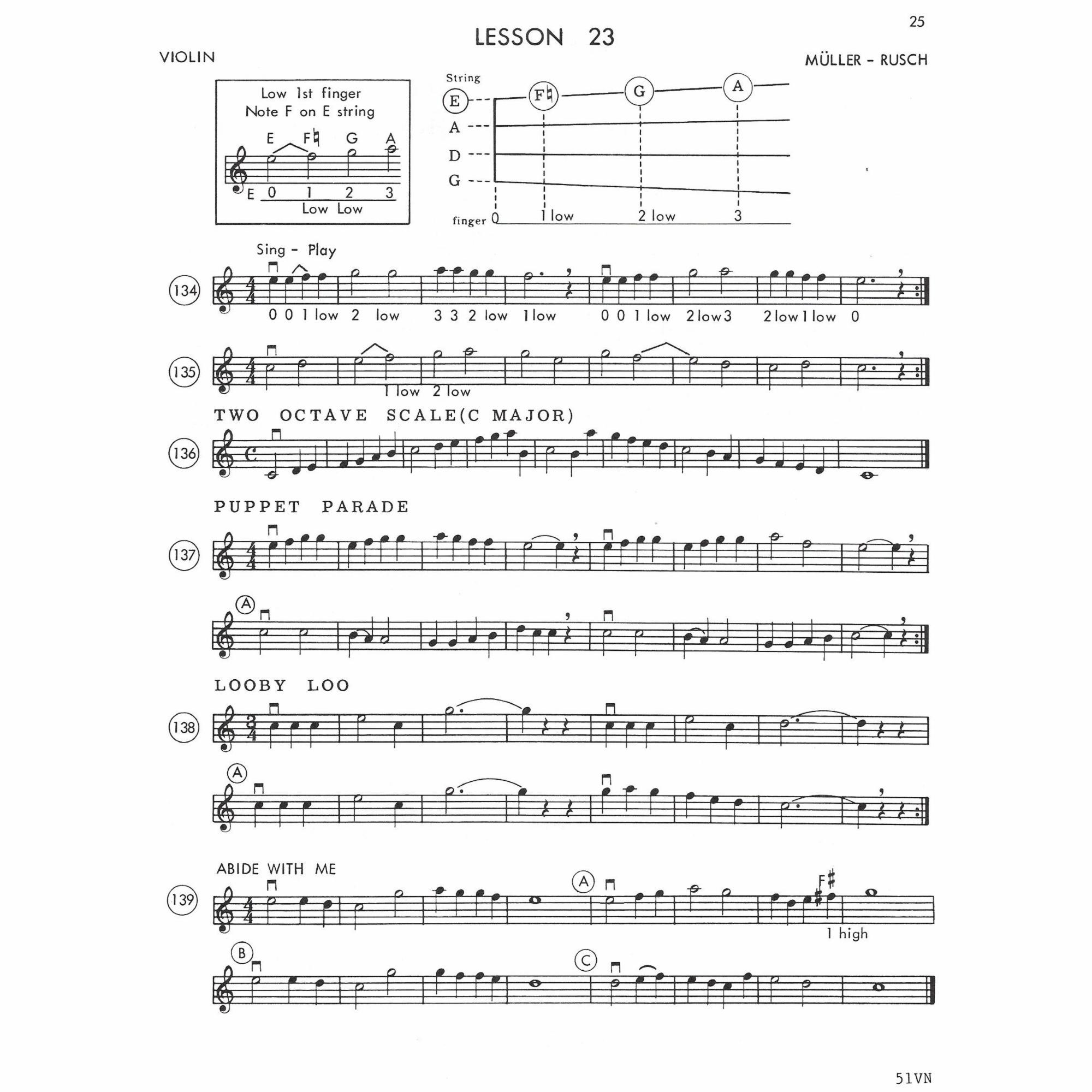 Sample: Violin (Pg. 25)