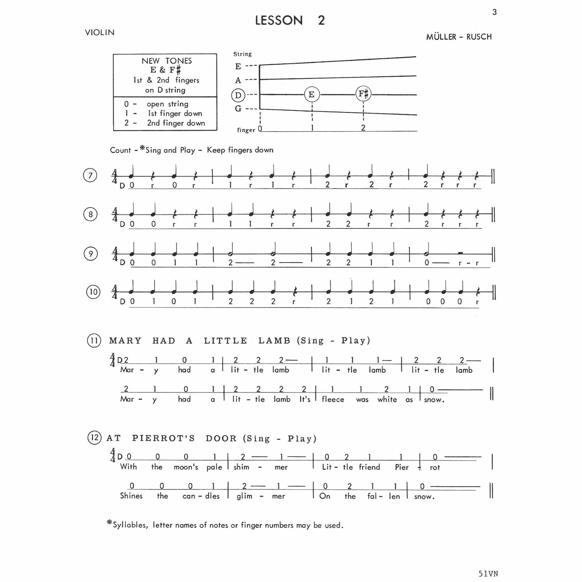 Sample: Violin (Pg. 3)